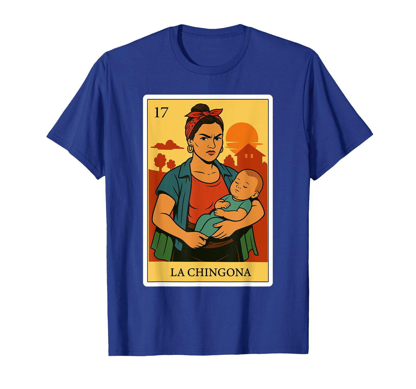 La Chingona Madre Funny Spanish-Mexican Bingo Gift for Women T-Shirt
