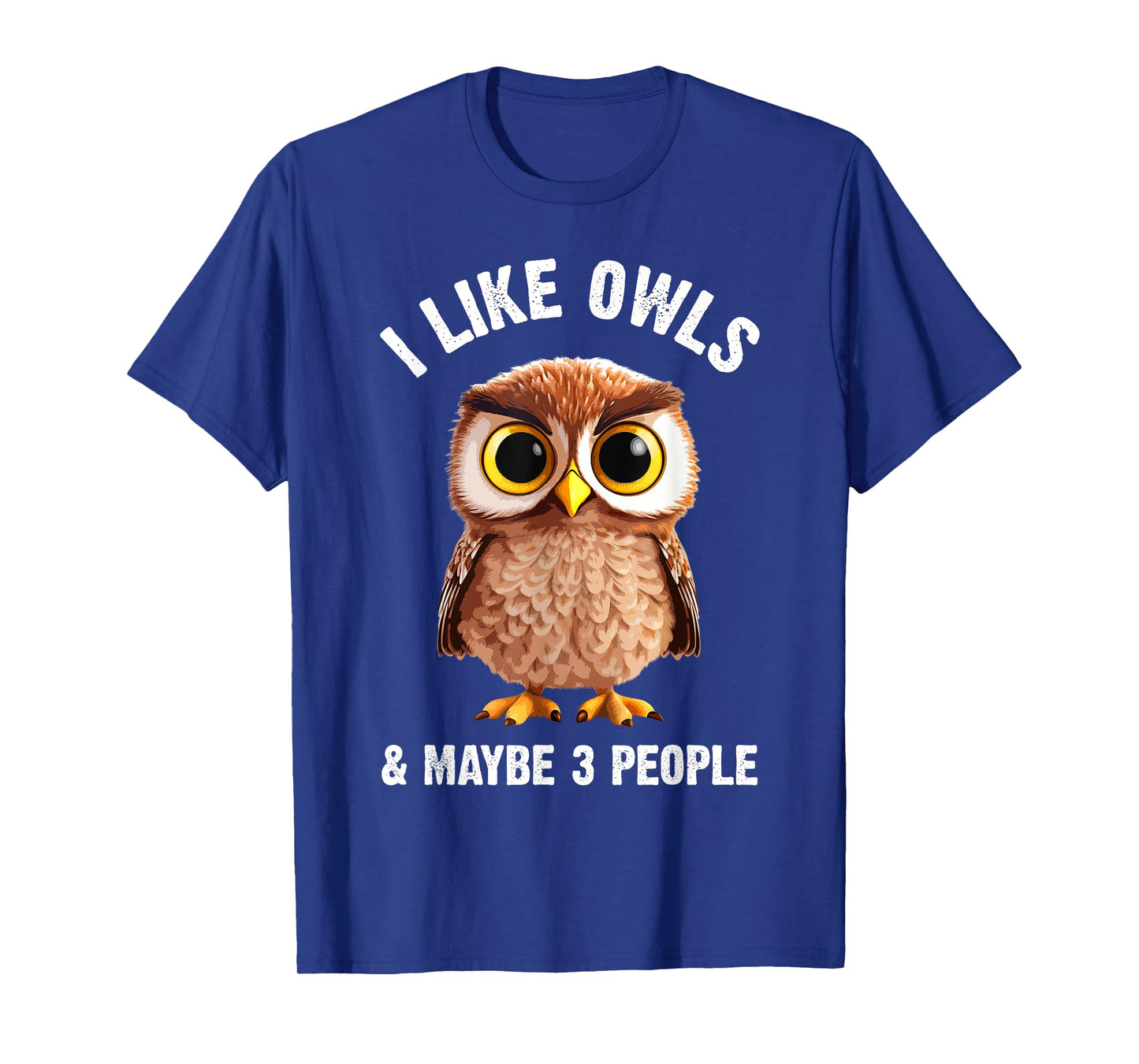 Cool Owl Design For Men Women Kids Bird Zookeeper Owl Lover T-Shirt
