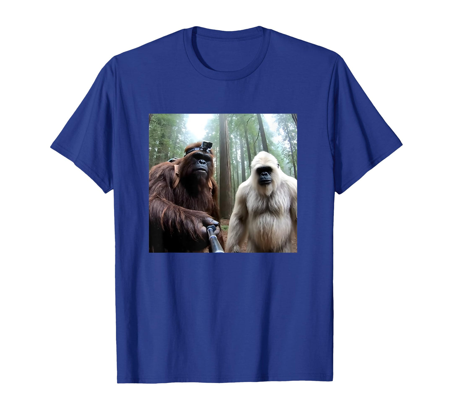 Bigfoot & Yeti Funny Sasquatch Bigfoot Vlogs for Hikers T-Shirt