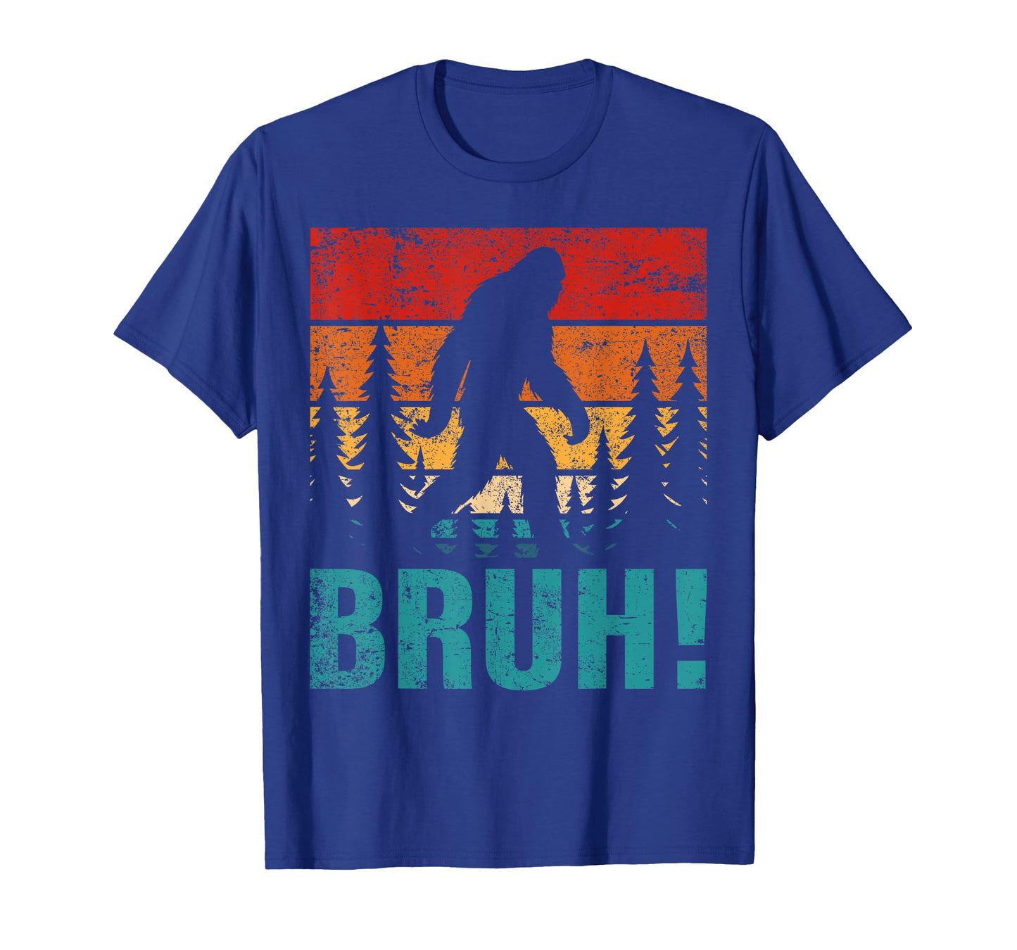 Funny Bigfoot Bruh For Boys Girls Kids Men Women T-Shirt