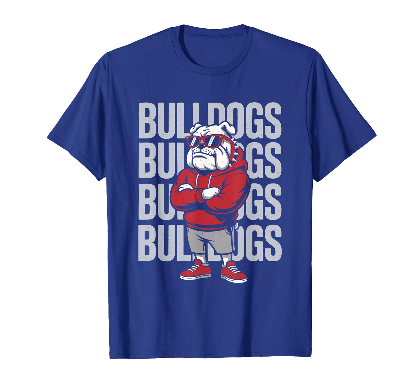 Retro Bulldogs Gift for Men Women Boys Girls Kids T-Shirt