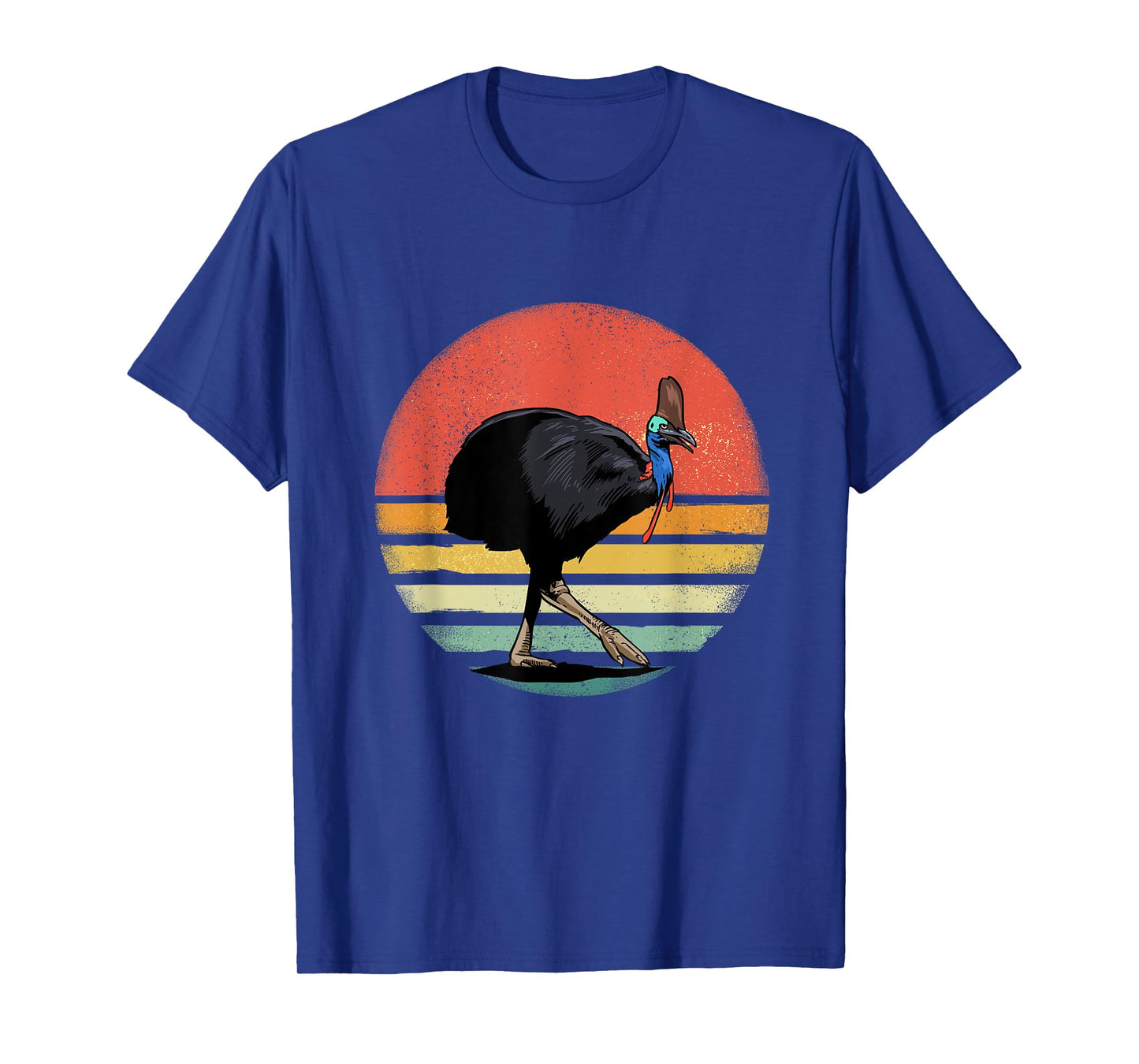 Retro Vintage Cassowary Bird Animal Bird Lover Bird Watcher T-Shirt