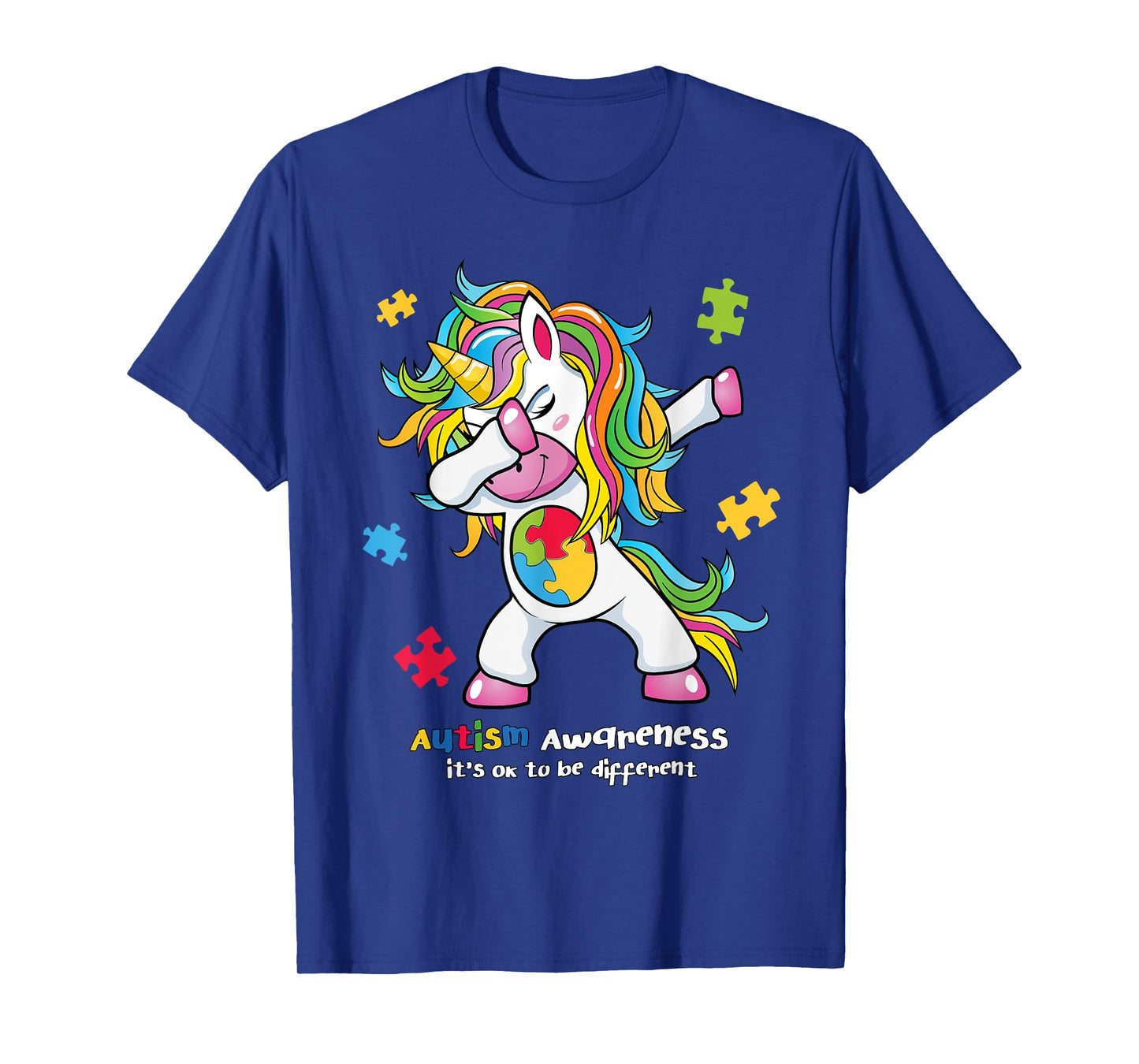 Autism Awareness - It's OK To Be Different Women T-Shirt