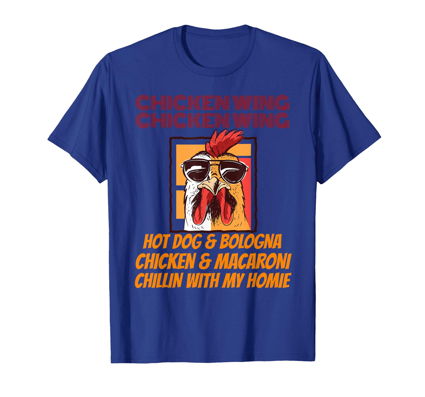 Kids chicken wing chicken wing hot dog and bologna T-Shirt