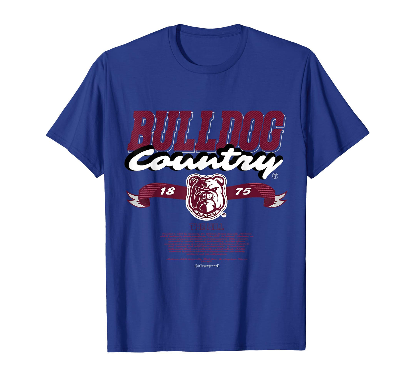 Alabama A&M University - AAMU Bulldog Pride - HBCU T-Shirt