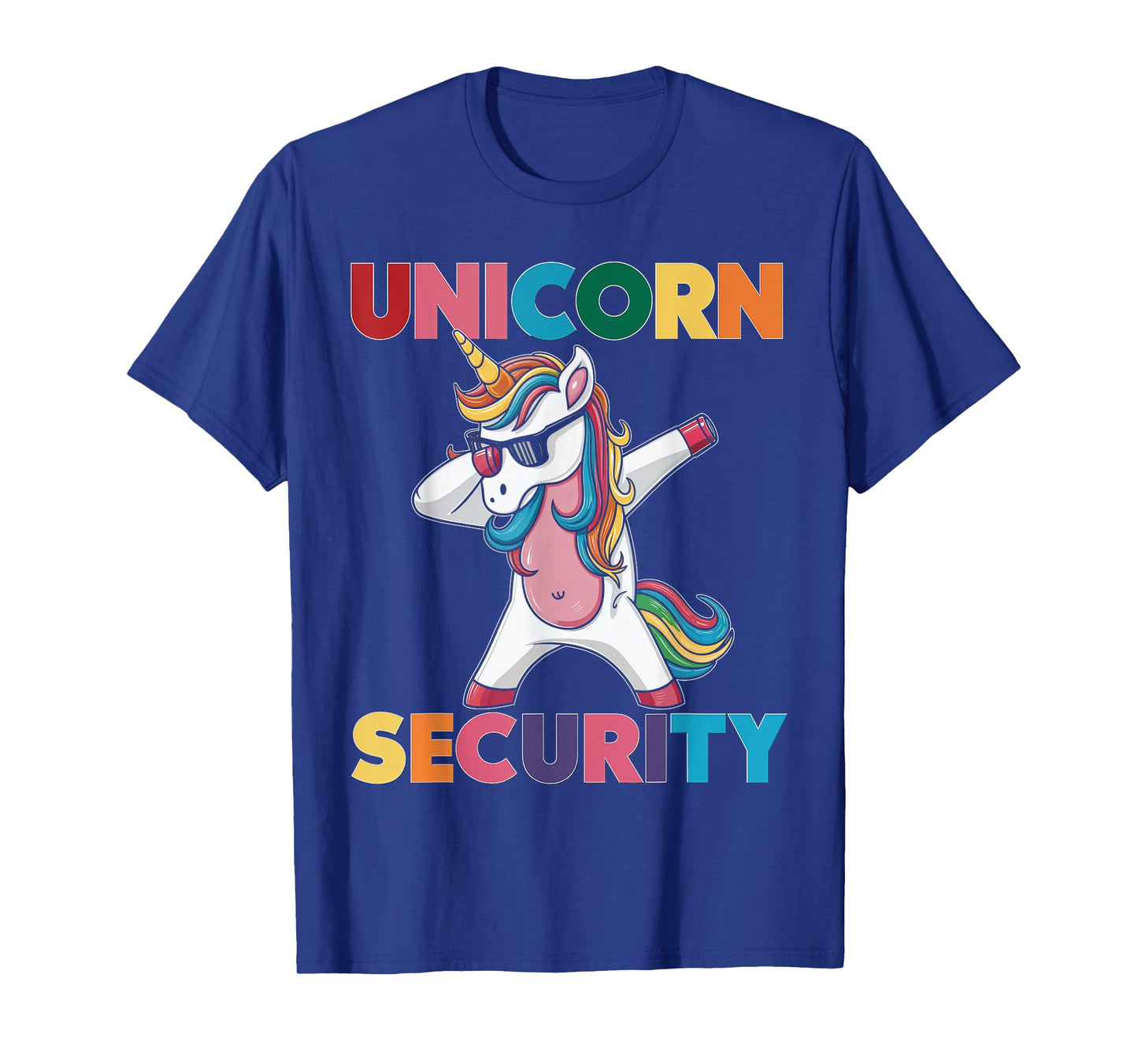 Unicorn Security Unicorn Funny Magical Mythical Charm T-Shirt