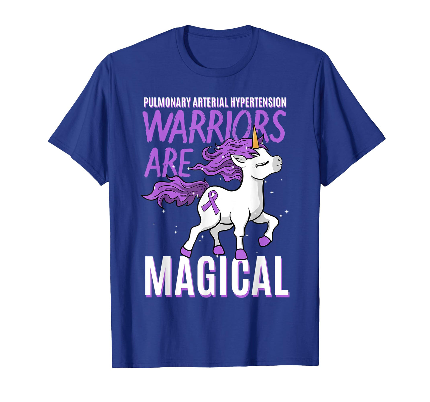Pulmonary Arterial Hypertension Awareness Unicorn Lover Gift T-Shirt