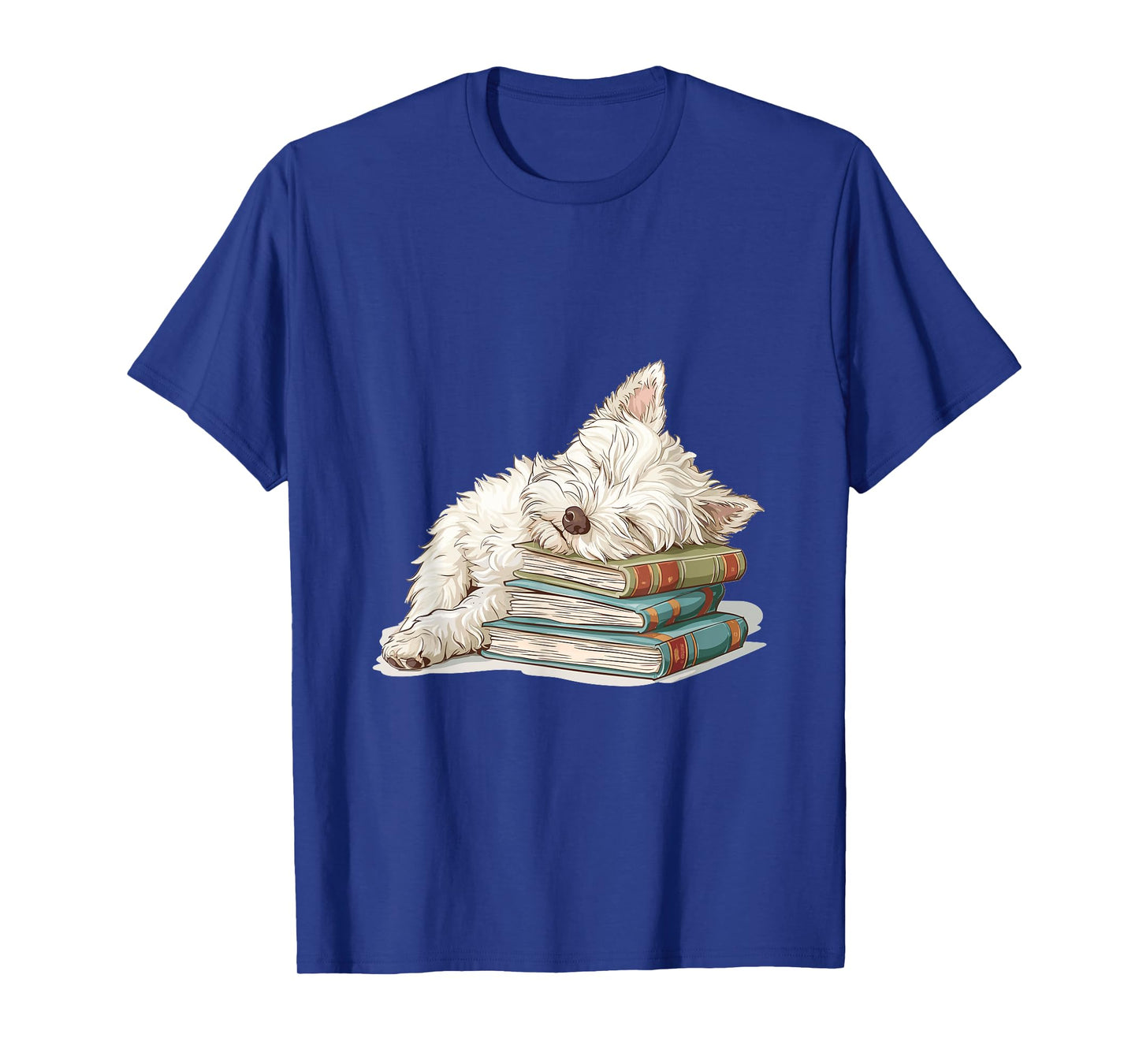 West Highland White Terrier Books Dog Breed Westie T-Shirt for Men Women Girls Kids