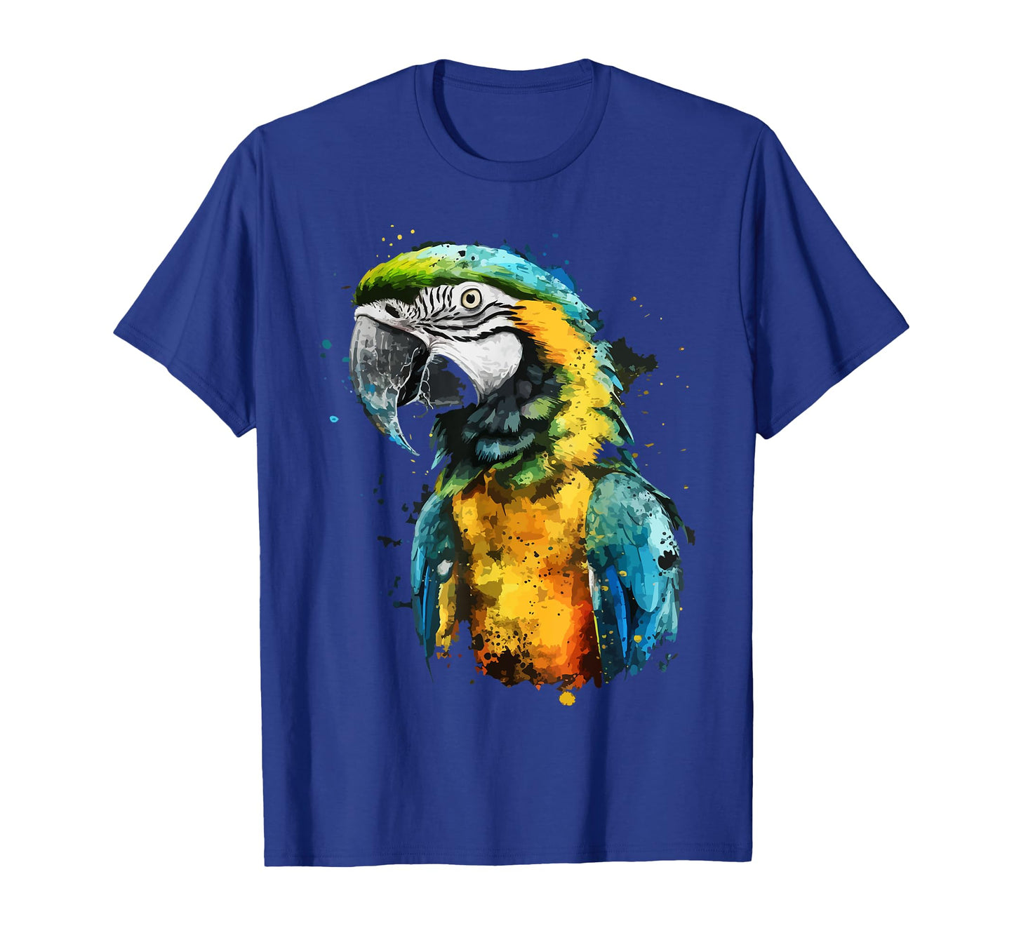 Colorful Parrot Watercolor T-Shirt