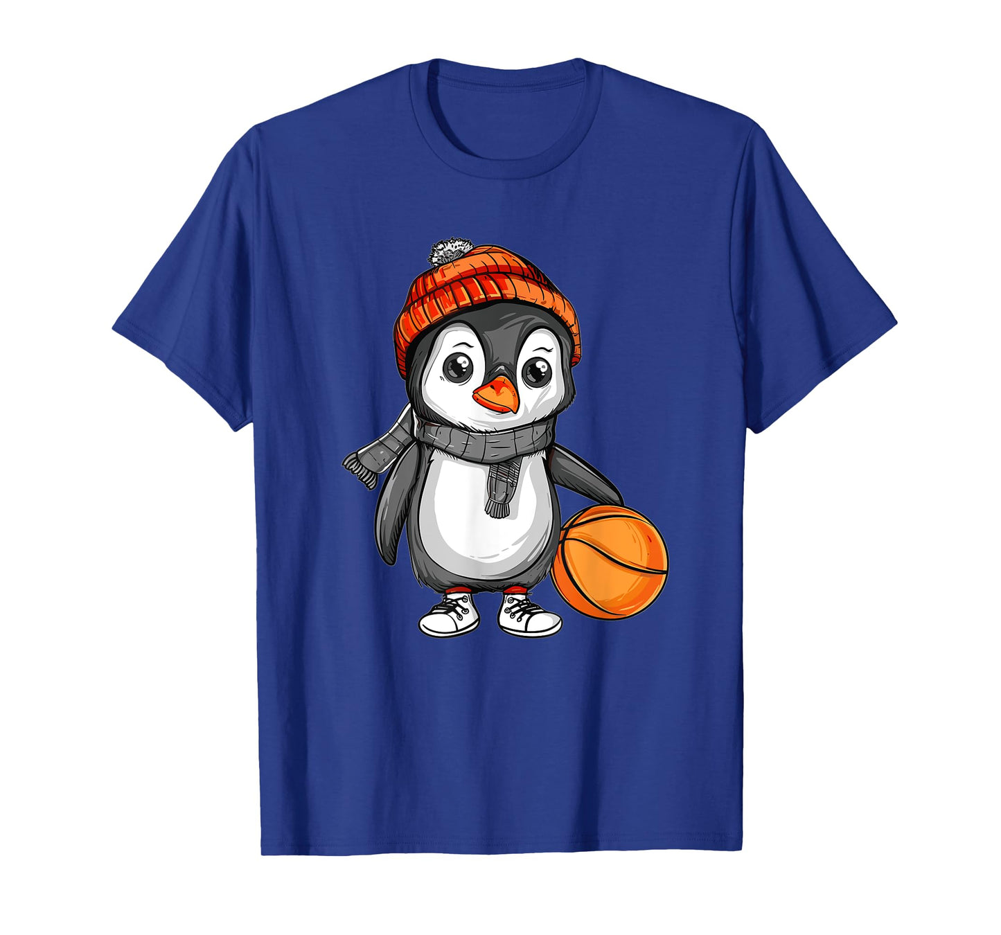 Cute Basketball Penguin T-Shirt