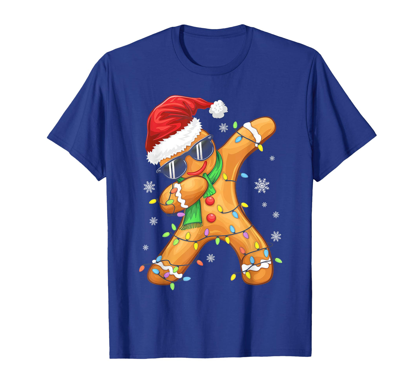 Dabbing Gingerbread Christmas Boys Girls Kids Funny Xmas Dab T-Shirt