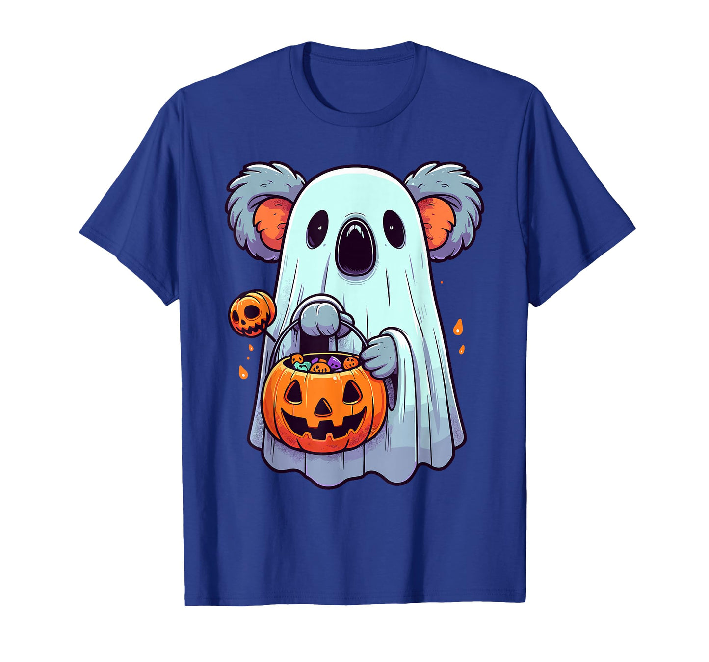 Halloween Koala Costume Ghost Animal Boo Spooky T-Shirt