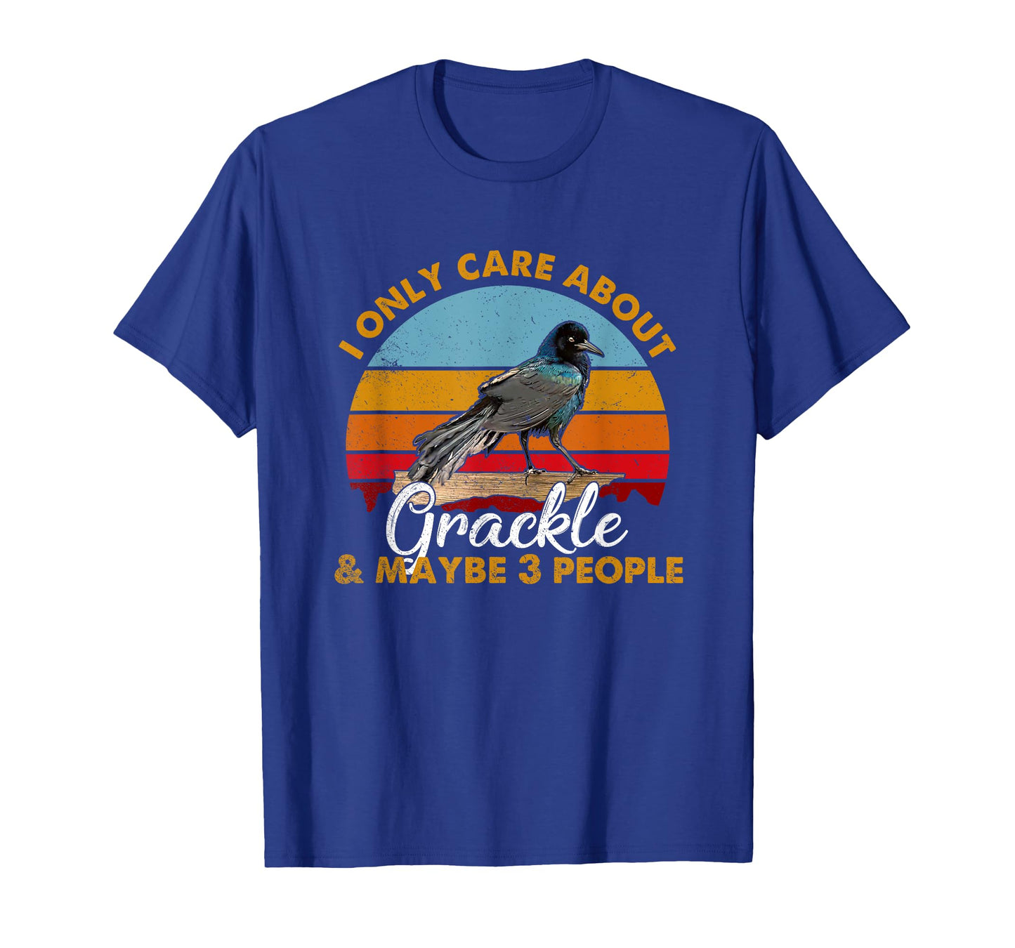 Retro Style Sunset Grackle T-Shirt