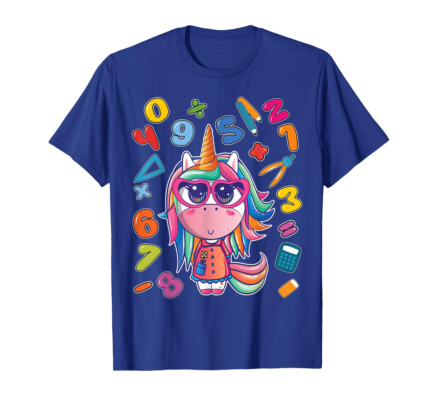 Number day t shirt for kids maths number day shirt kids gift T-Shirt