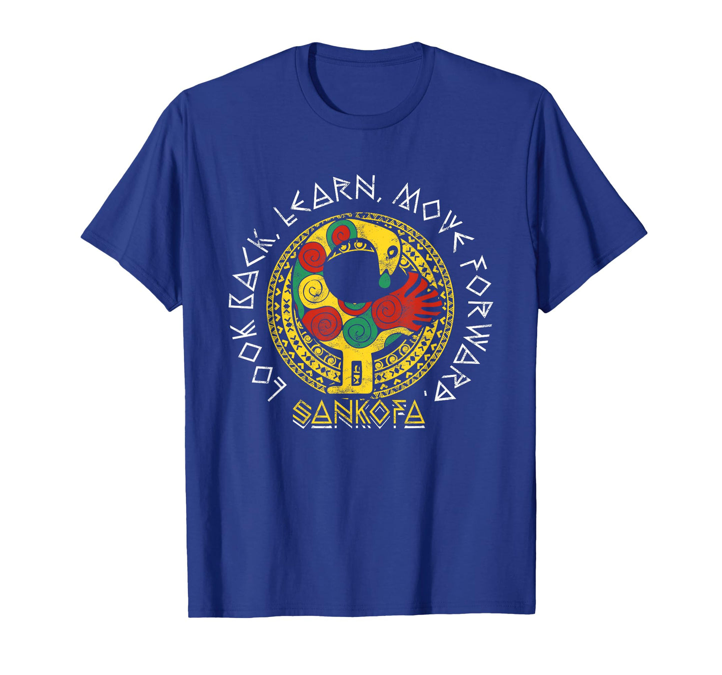 Sankofa Black History Month Adinkra Ghana T-Shirt