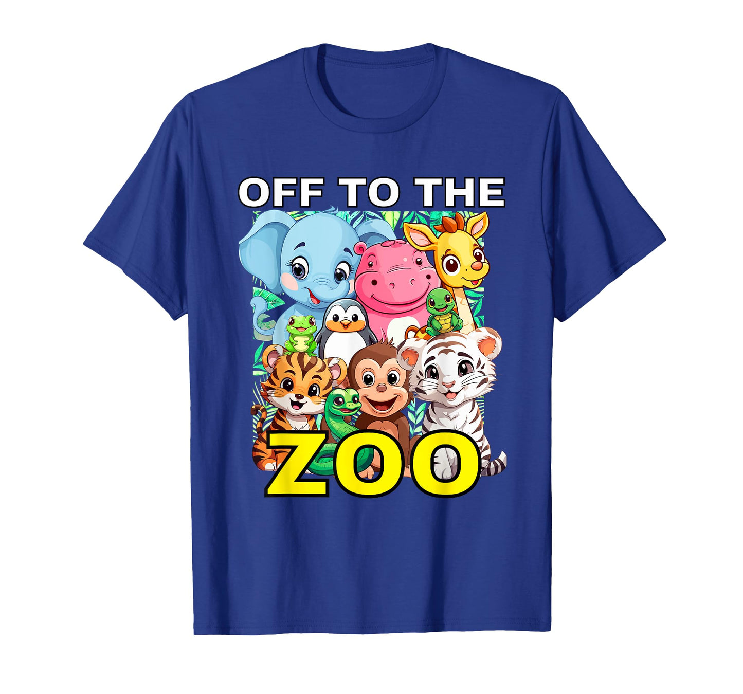 Off To The Zoo Cute Animal Graphics Day AT The Zoo T-Shirt