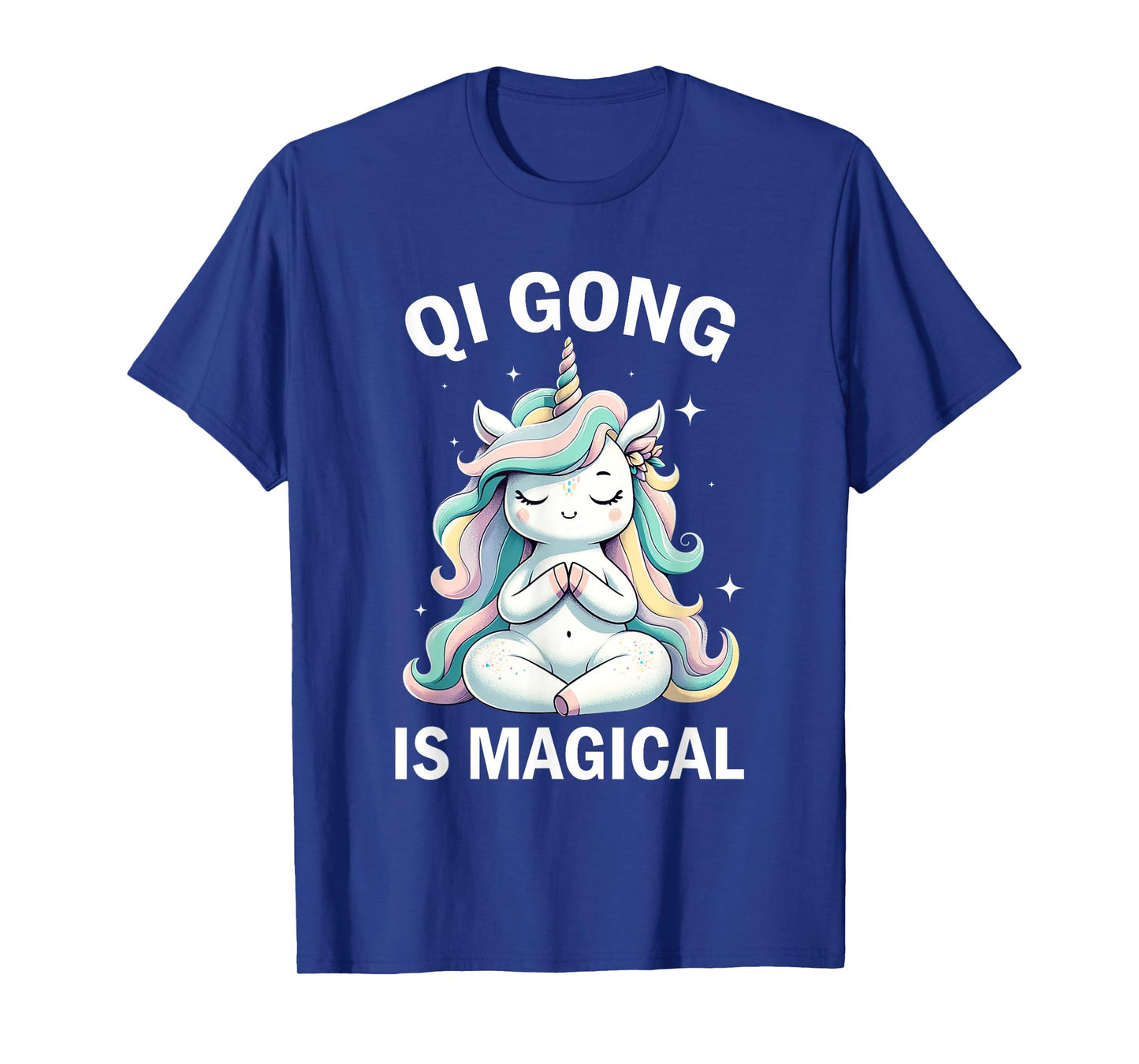 Qi Gong Is Magical Unicorn Qigong Chinese Meditation T-Shirt