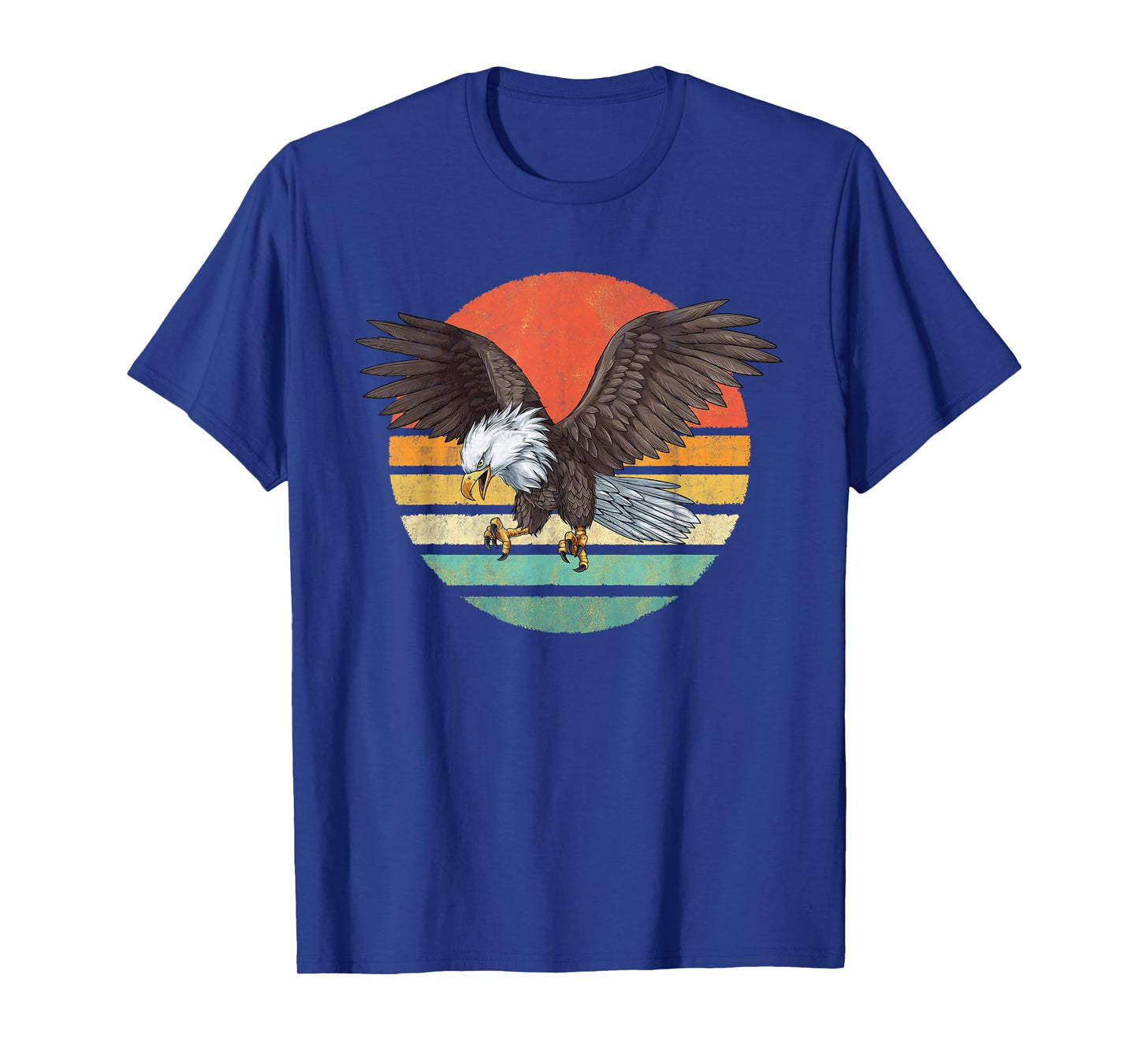 Bald Eagle T-Shirt Men Women Retro Vintage Bald Eagle T-Shirt