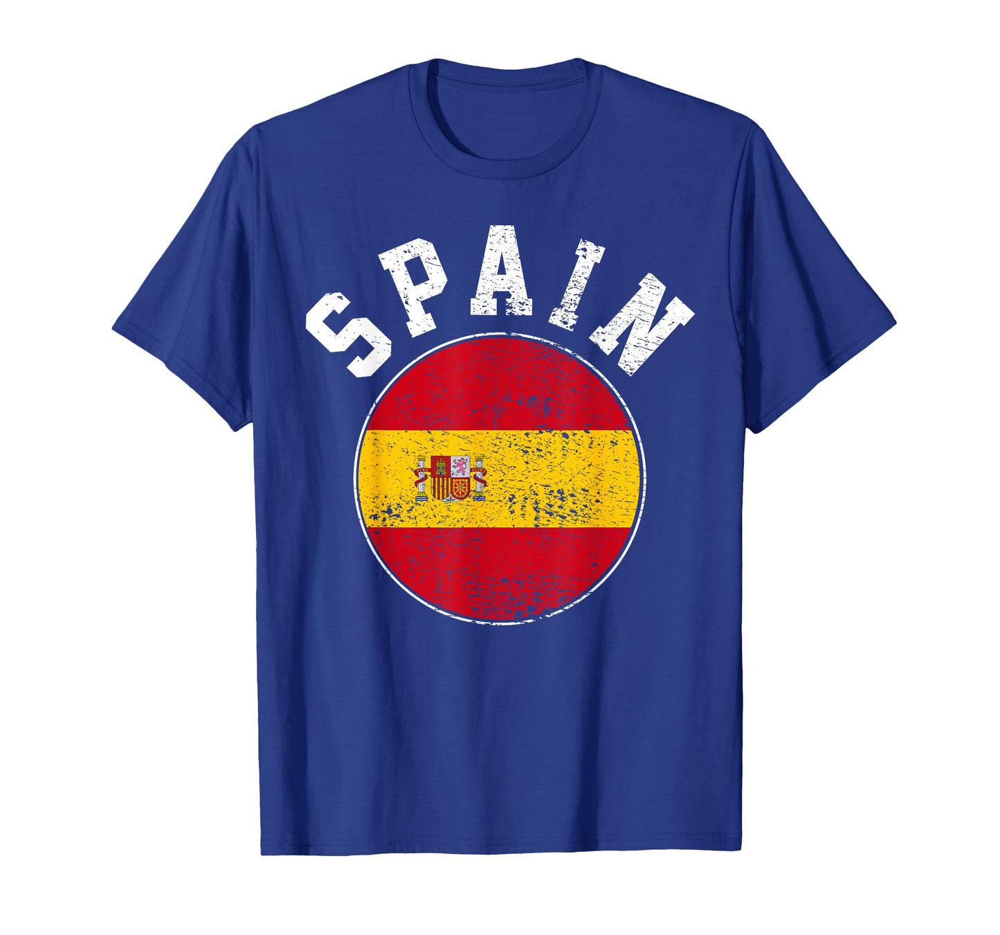 Spain Flag Vintage T-Shirt
