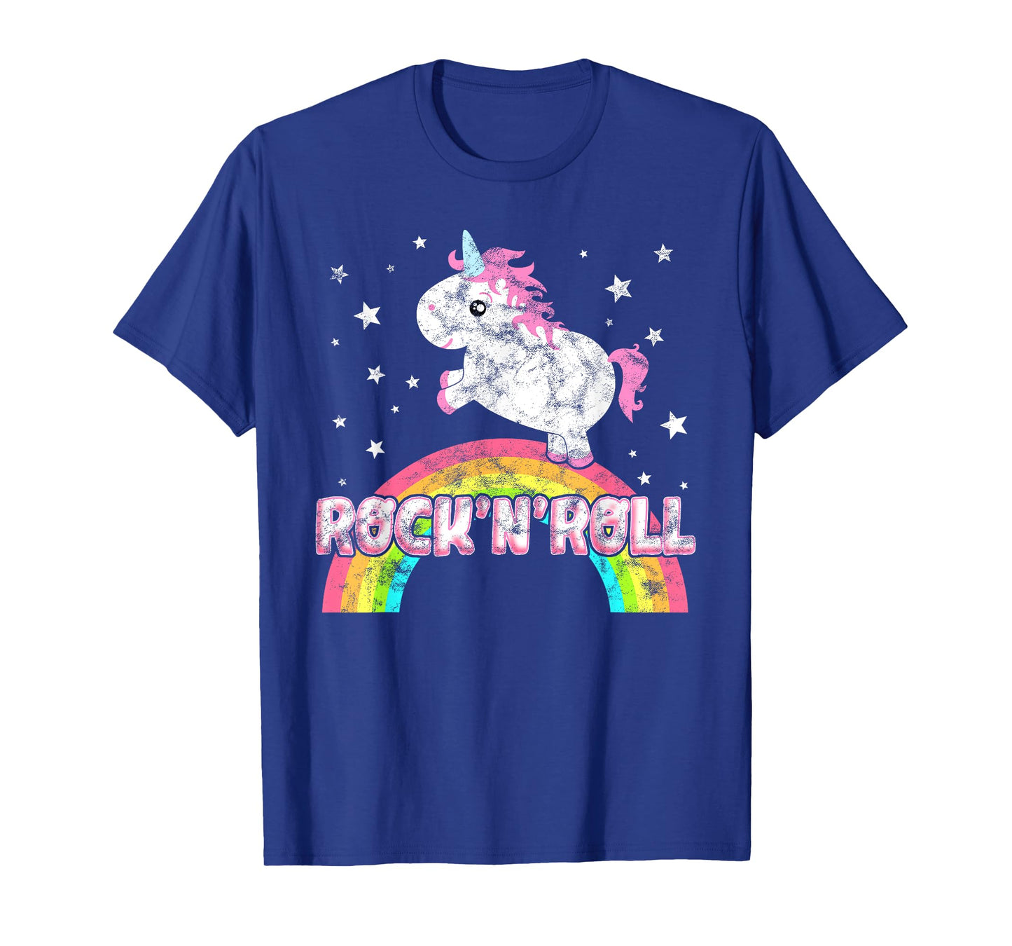 Funny Ironic Cool Unicorn Rock'n'Roll Music Festival T-Shirt T-Shirt
