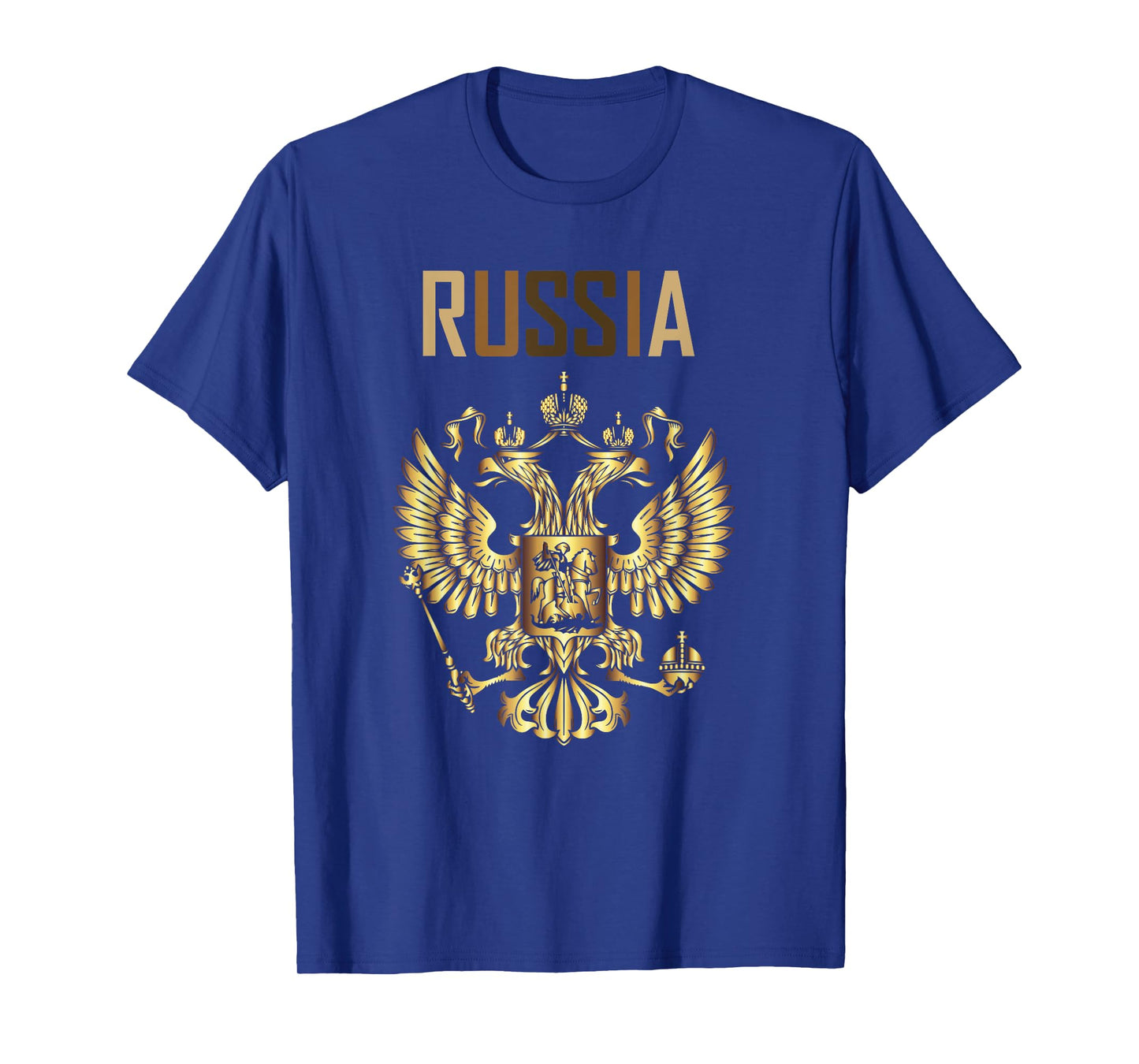 Russia Emblem T-Shirt | Russian Eagle Tee | Russian Flag T-Shirt