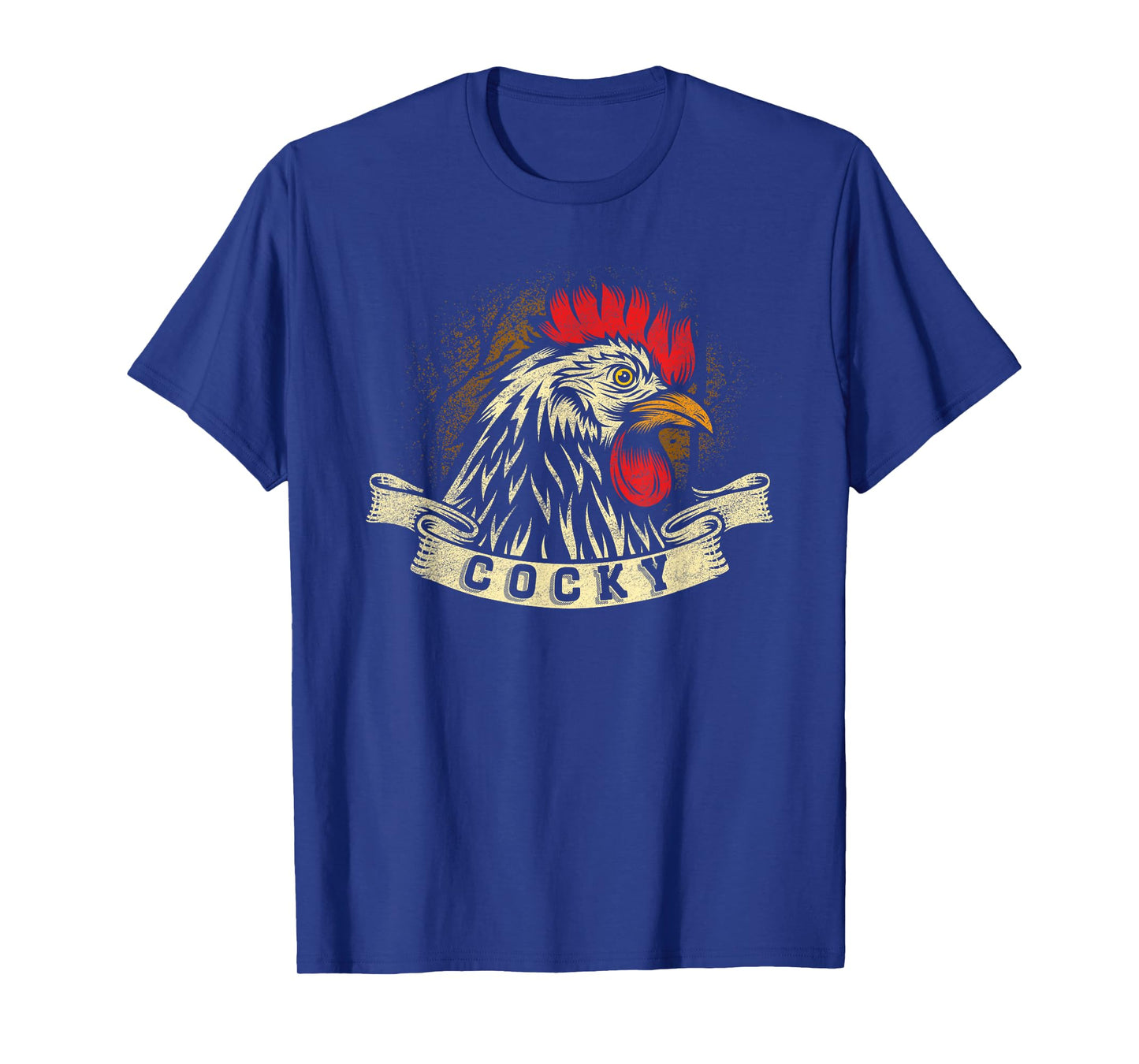 Cocky Rooster Design For Chicken Lovers T-Shirt