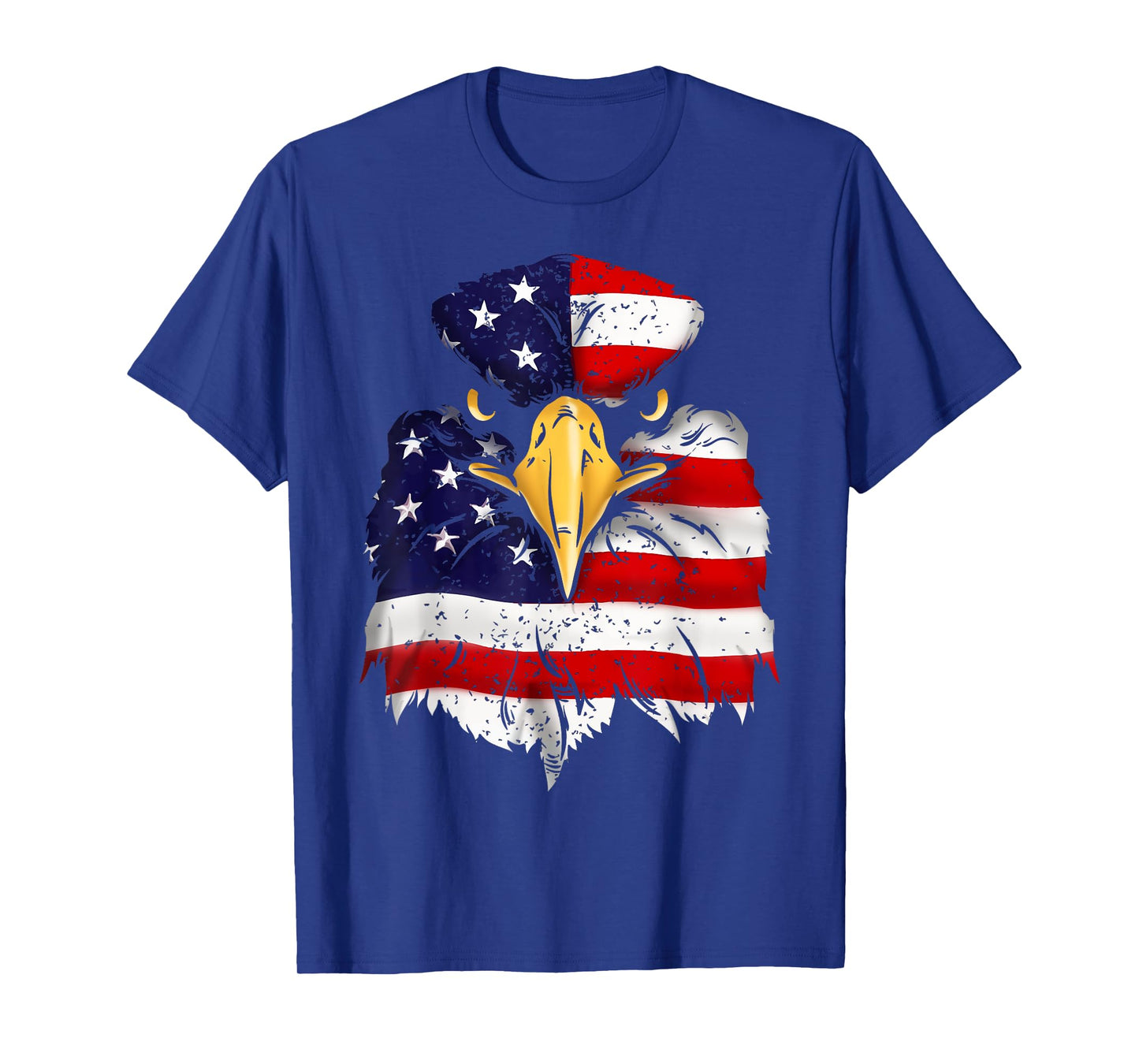 Bald Eagle 4th of July American Flag Patriotic Freedom USA T-Shirt