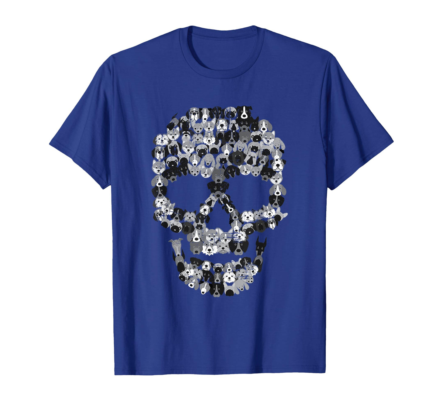 Dog Skull - Creepy Puppy Skeleton - Halloween Party Outfit T-Shirt for Men Women Kids