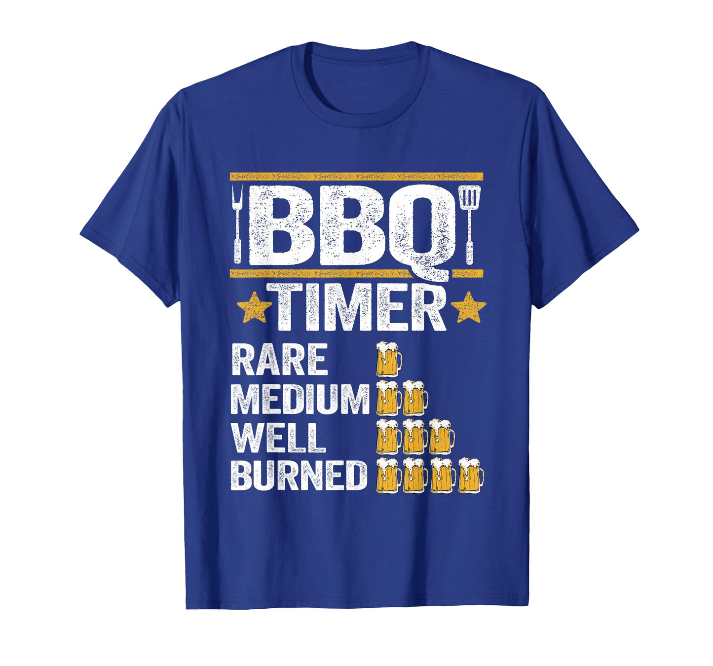 BBQ Timer Grilling Barbecue Smoking Meat Funny Pig Pork Rub T-Shirt