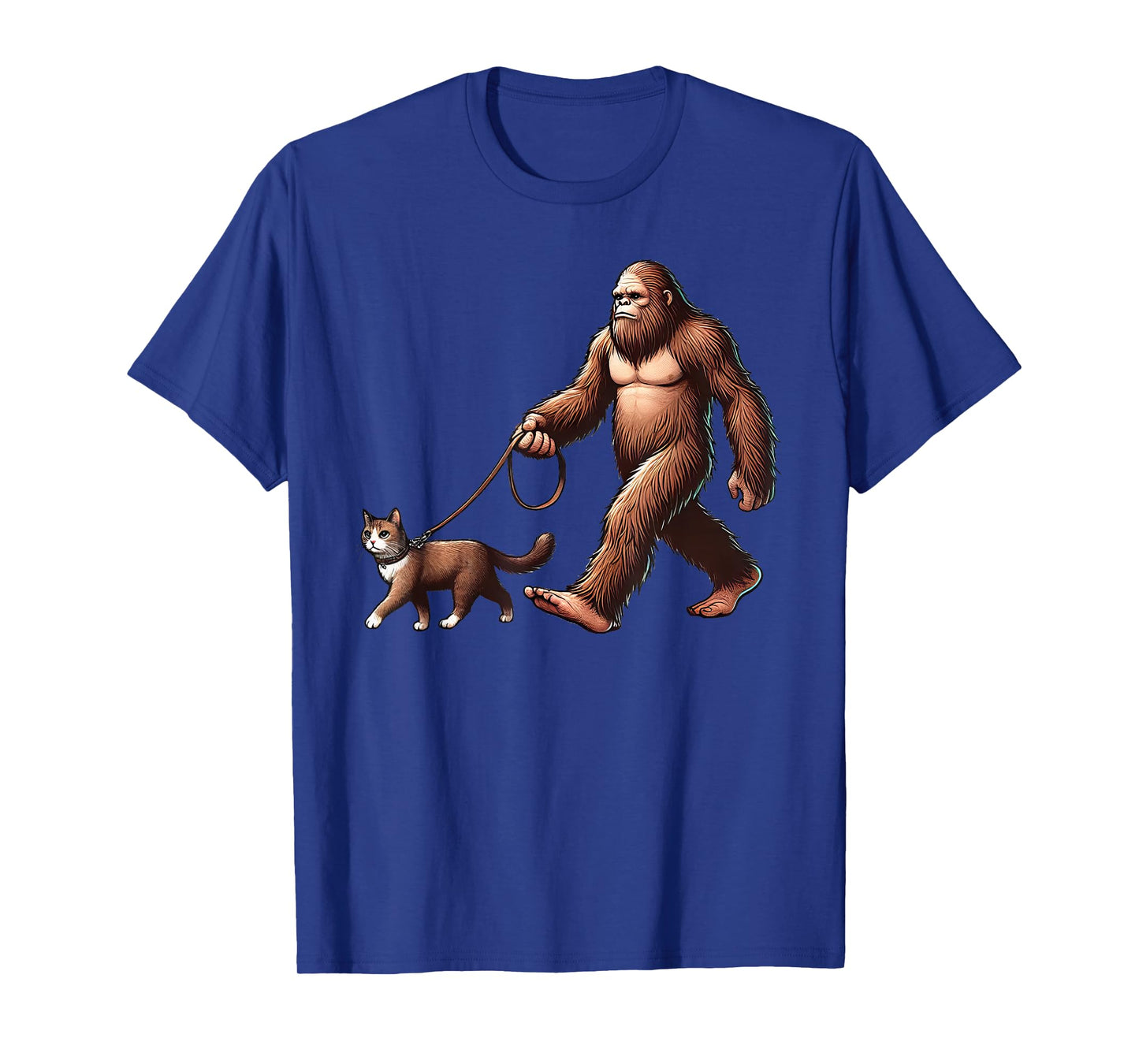 Funny Cat Bigfoot Sasquatch T-Shirt