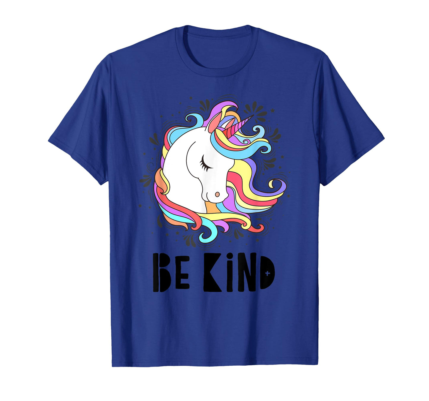 Be Kind Choose Kindness Anti Bullying Cute Rainbow Unicorn T-Shirt