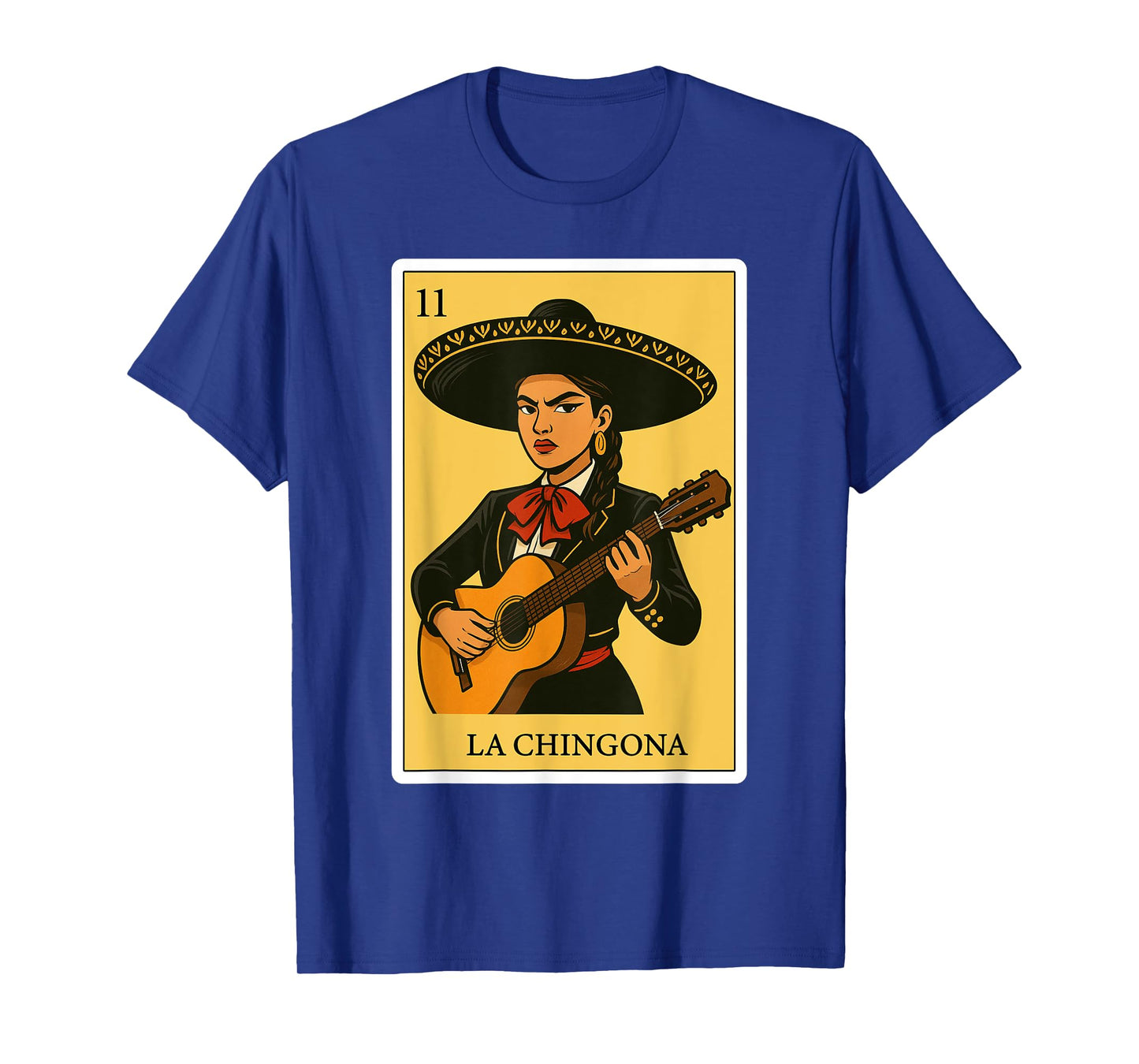La Chingona Mariachi Funny Spanish-Mexican Bingo Women T-Shirt