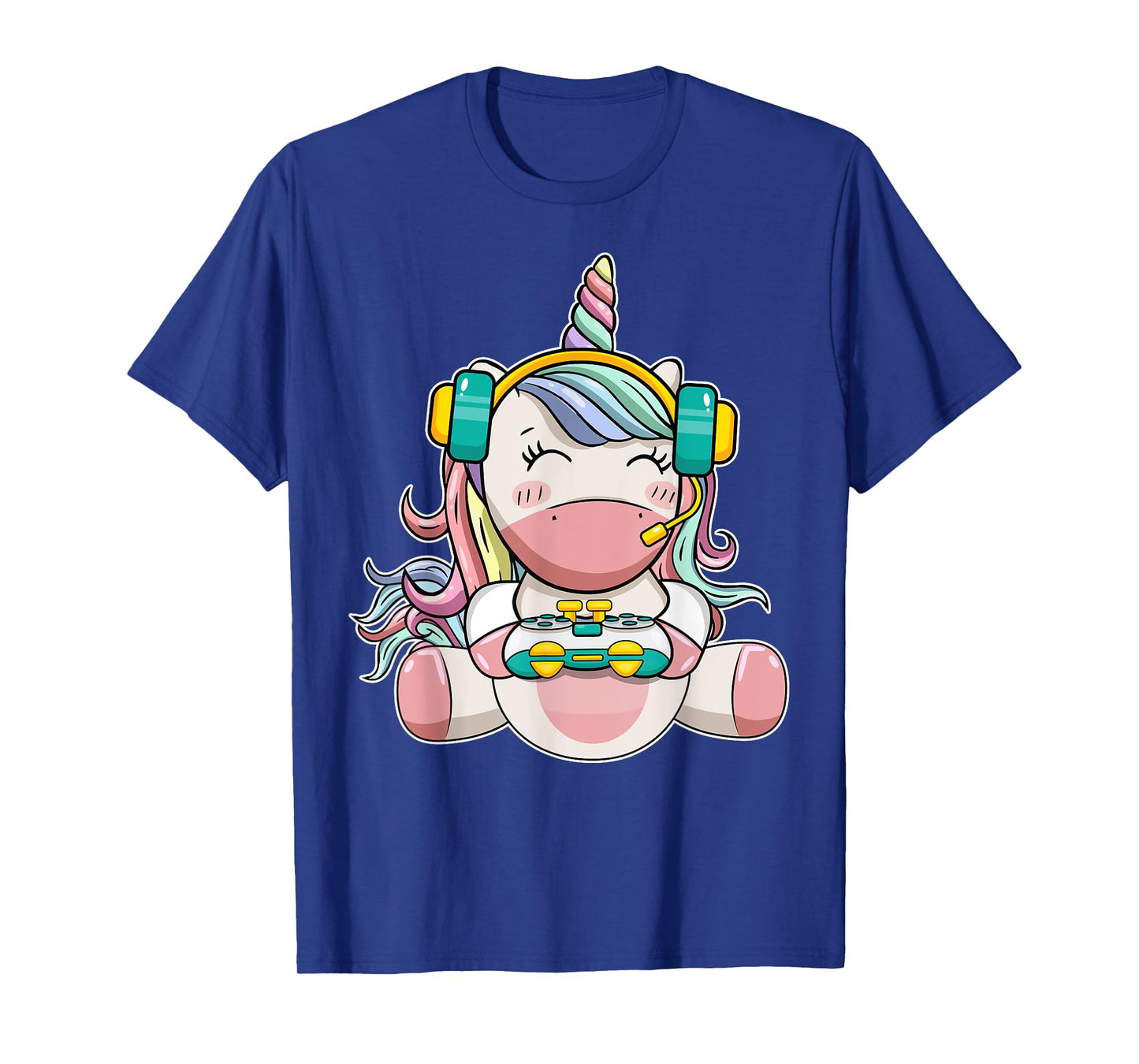 Gamer Girl Unicorn Gaming Cute Video Game Women Girls Teen T-Shirt