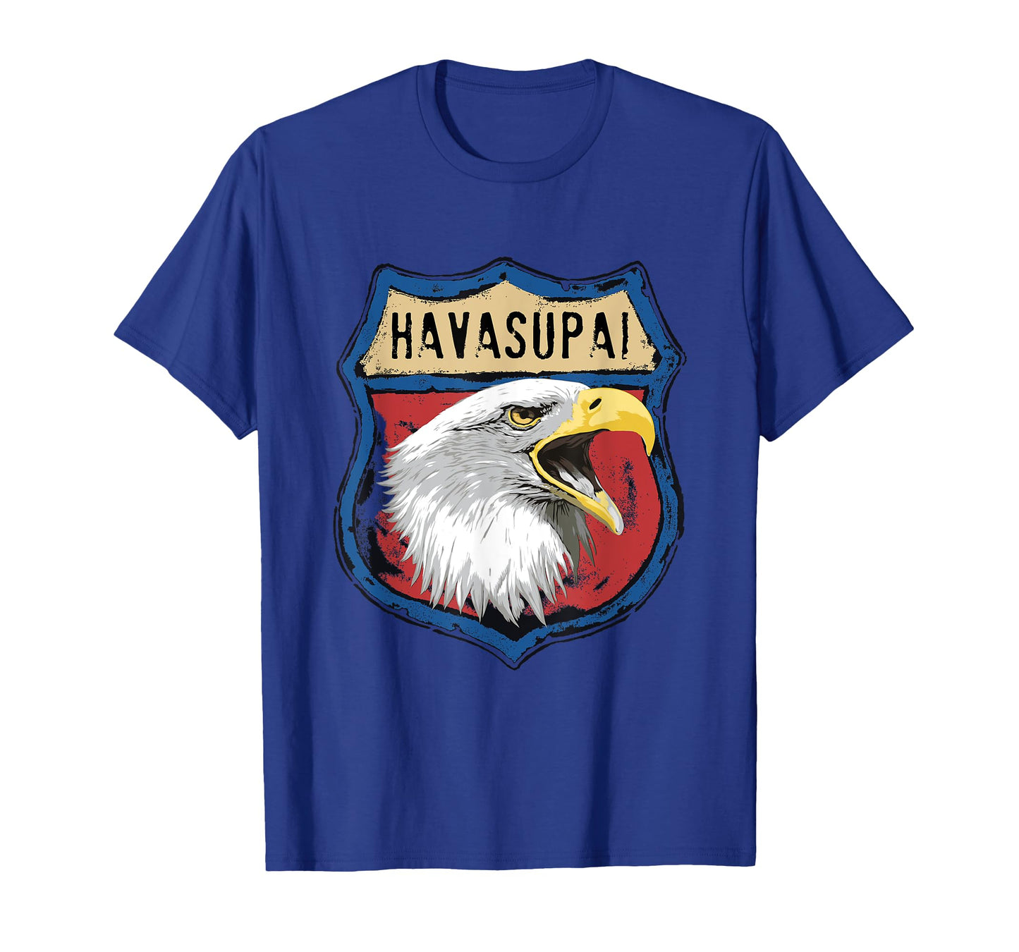Havasupai American Indian Tribe Eagle Insterstate Badge T-Shirt