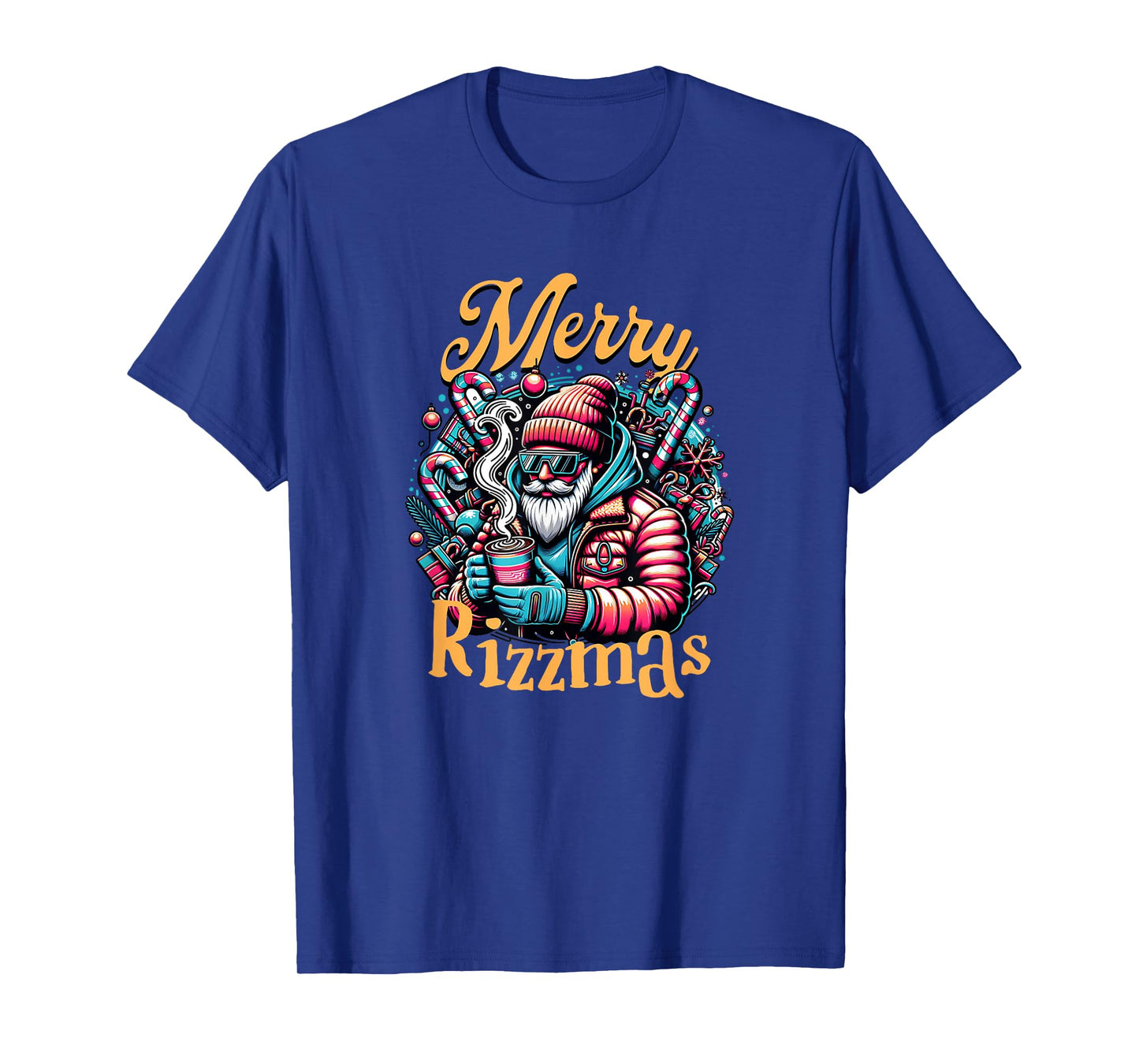 Merry Rizzmas, viral influencer skibidi christams brain rot T-Shirt
