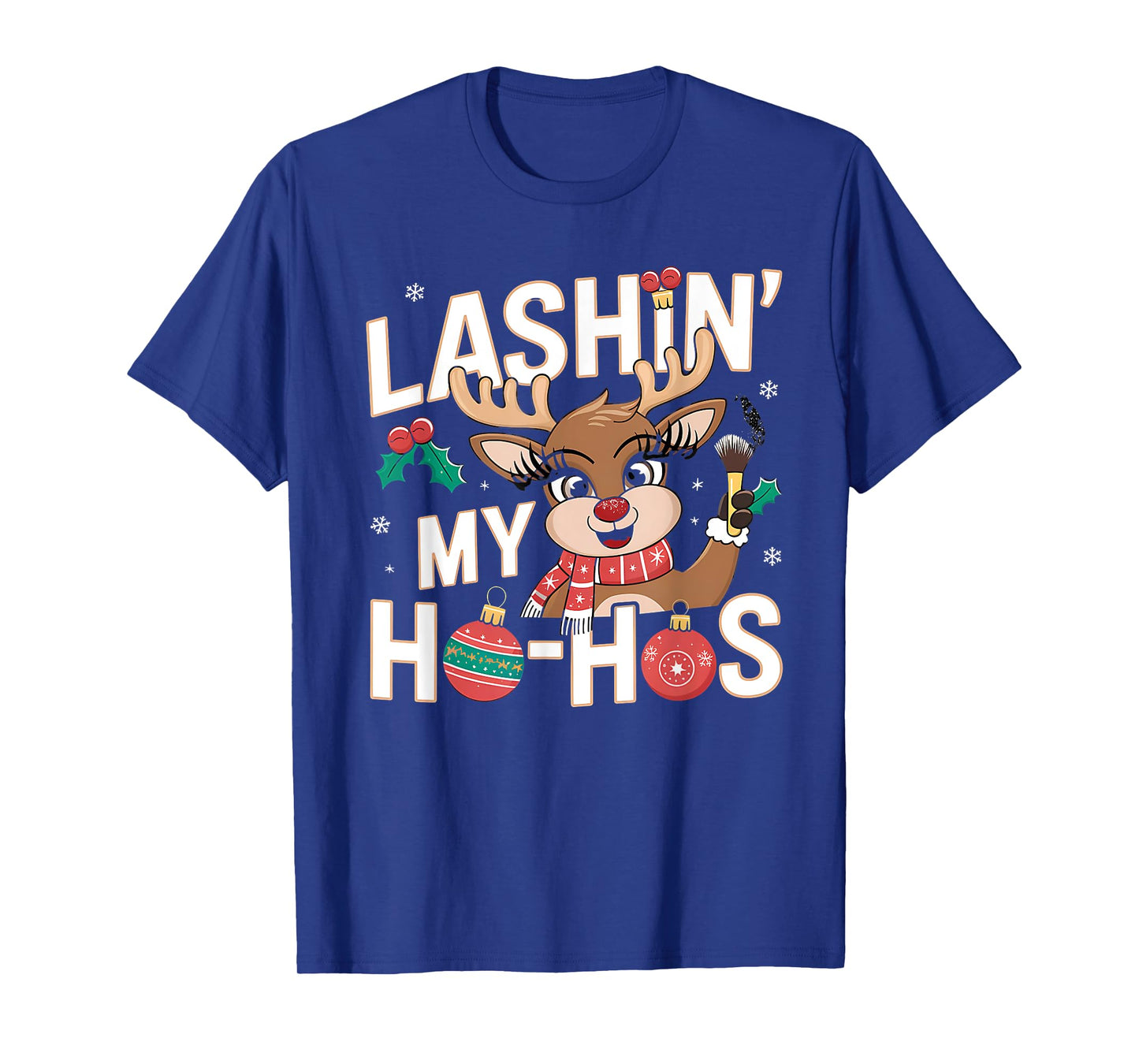 Xmas Cosmetics Lash Artist Lash Tech For Women Girls T-Shirt