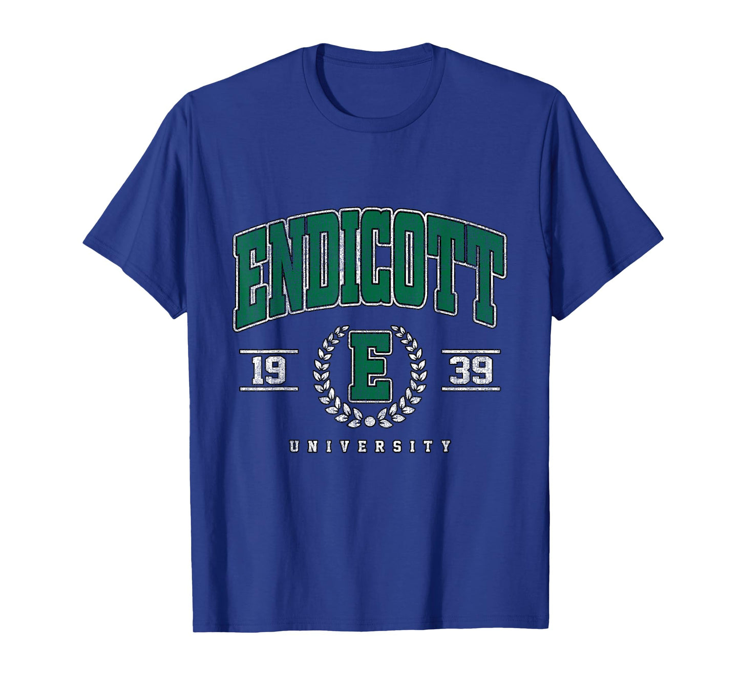 Endicott of Technology Arch Retro for Men Women T-Shirt