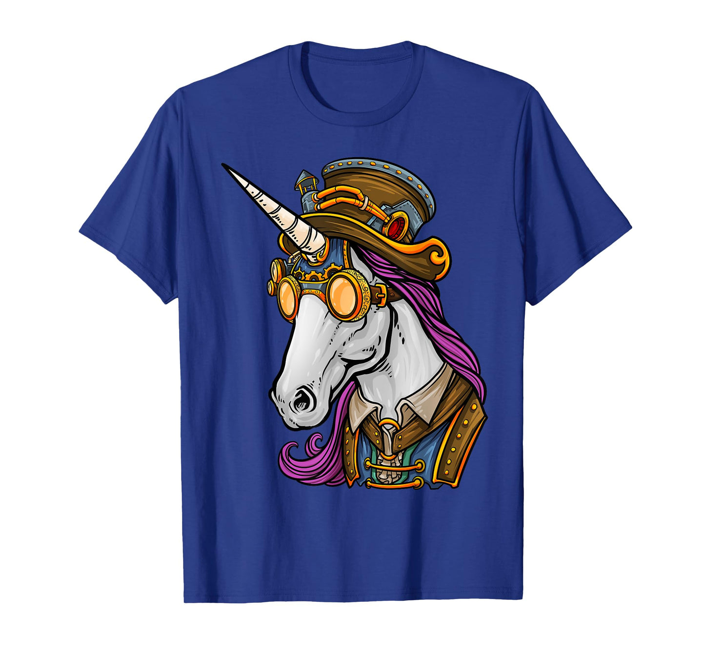 Steampunk Gothic Unicorn Mechanical Animal Unicorn Lover T-Shirt