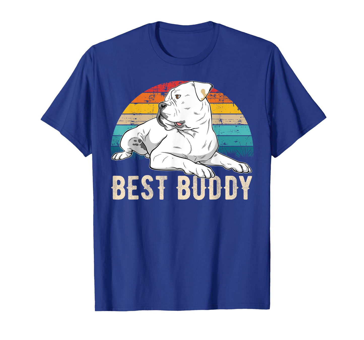 American Bulldog Old Southern White Bulldog Men Women Girls Kids T-Shirt