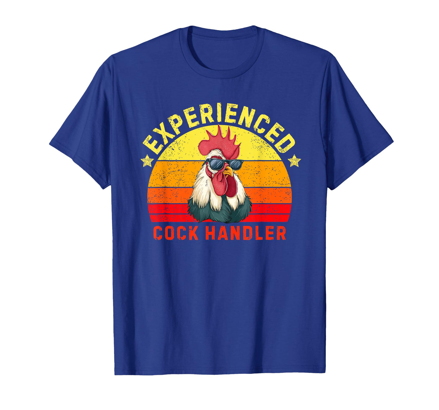 Experienced Cock Handler Funny Chicken Rooster Adult Meme T-Shirt
