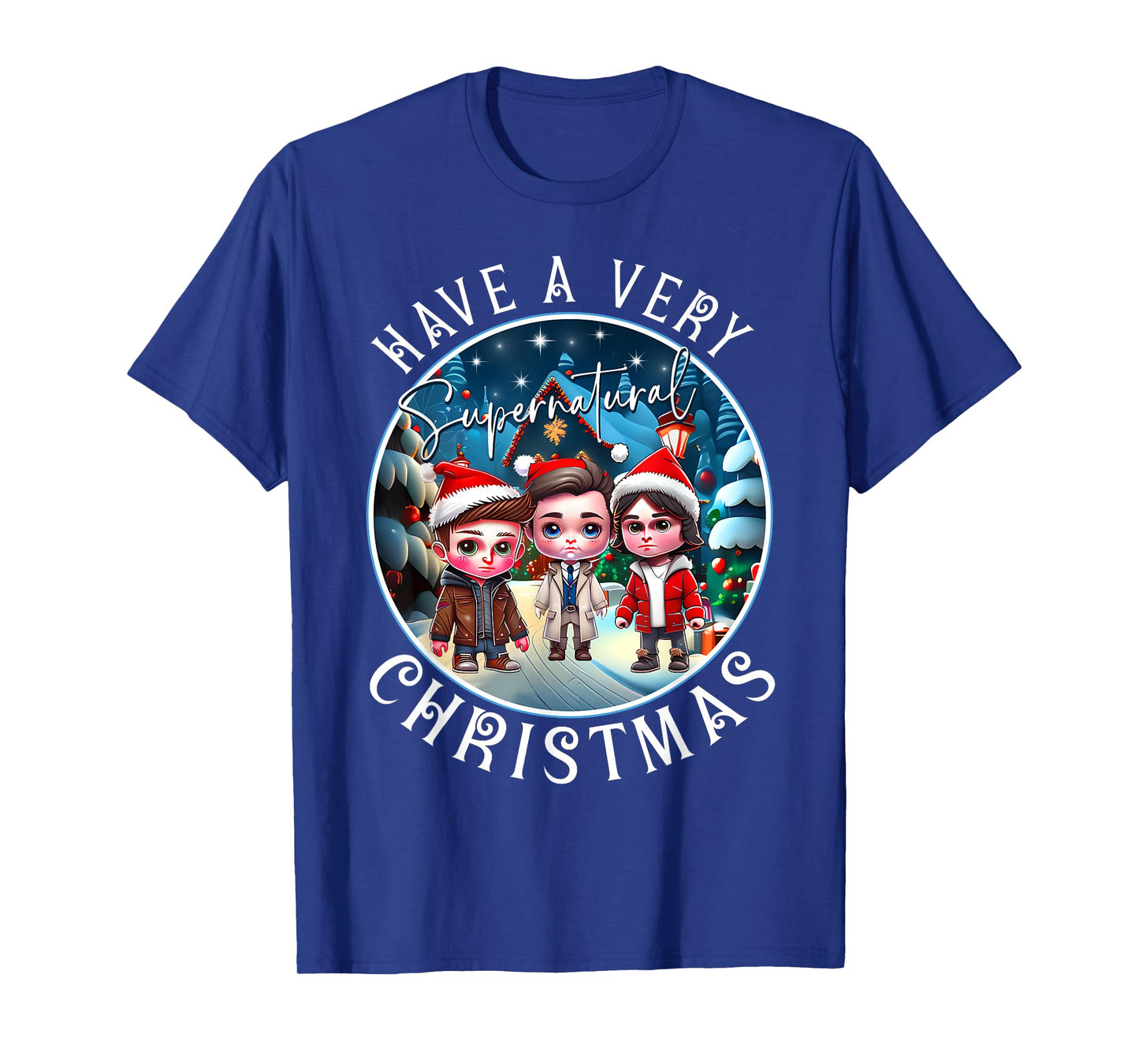Have A Very SPN Christmas Cute Chibi T-Shirt
