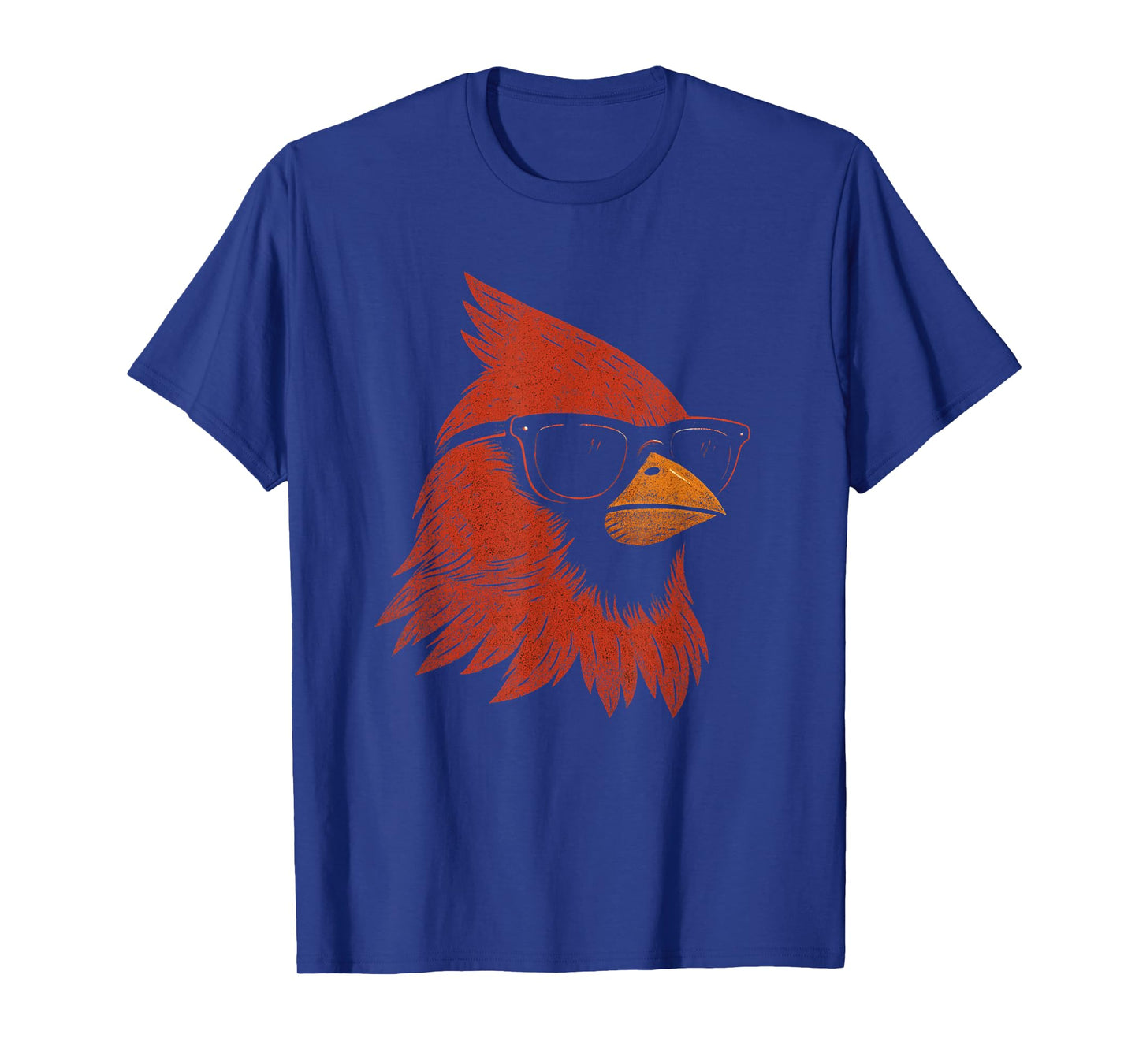 Cool Cardinal Sunglasses Retro Vintage Birdwatching Redbird T-Shirt