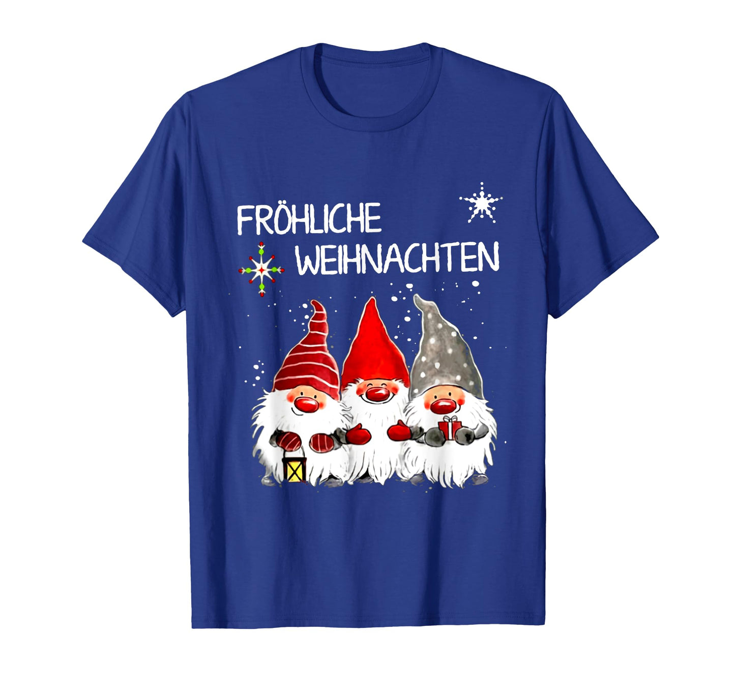 Gnomes Frohliche Weihnachten Funny Christmas T-Shirt