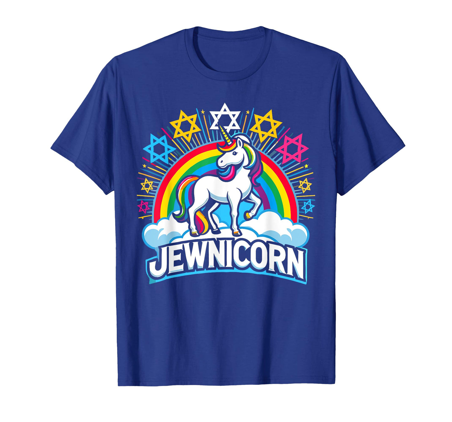 Hanukkah Funny Jewnicorn Jewish Unicorn T-Shirt
