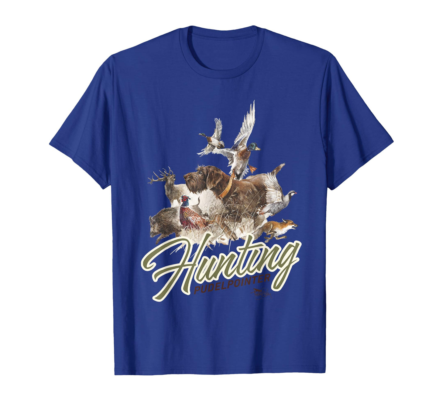 Pudelpointer Hunting Dog Tshirt Men Women Girls Kids T-Shirt
