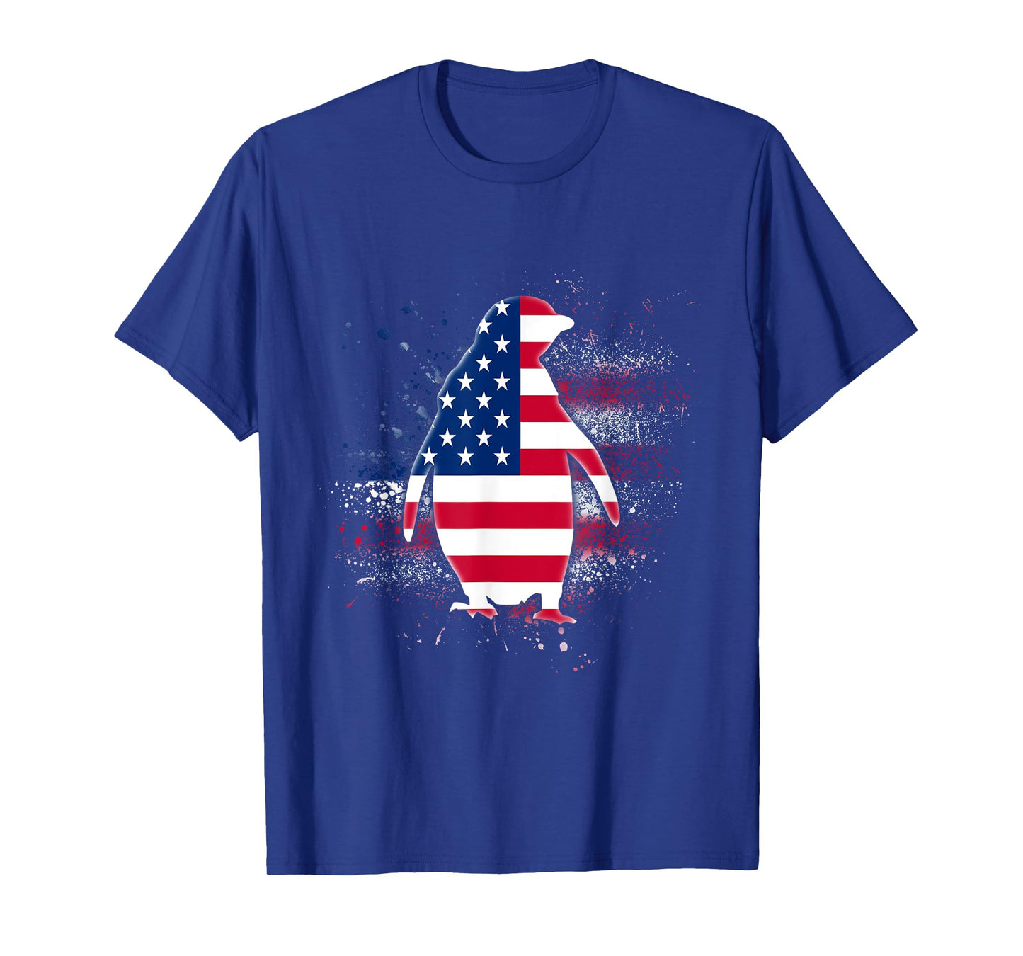 Penguin Independence day Shirt Patriotic US Flag