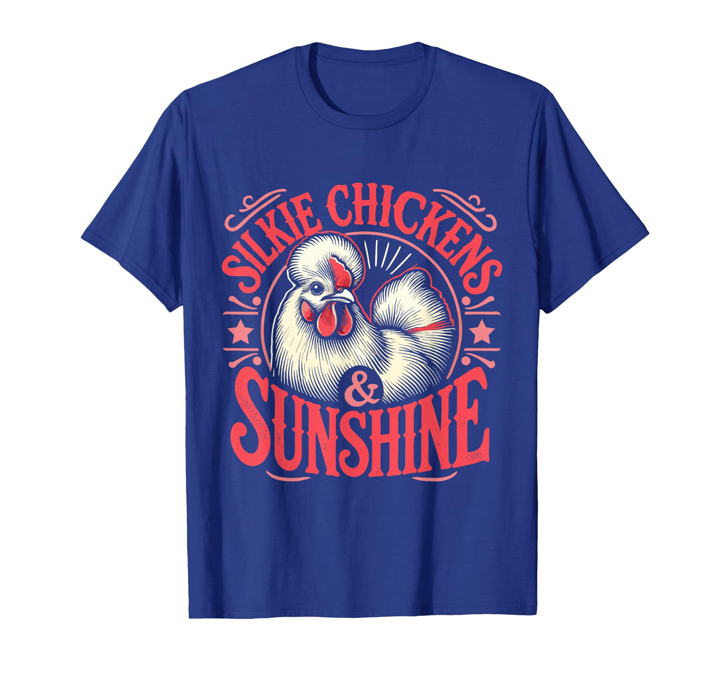 Silkie Chickens & Sunshine T-Shirt