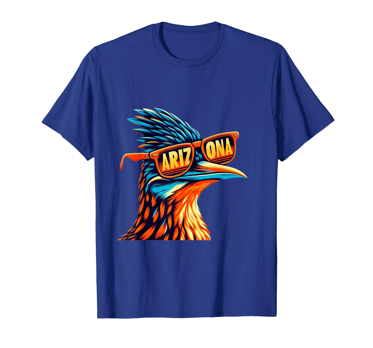 Arizona Roadrunner in Retro Sunglasses Southwest Desert Bird T-Shirt