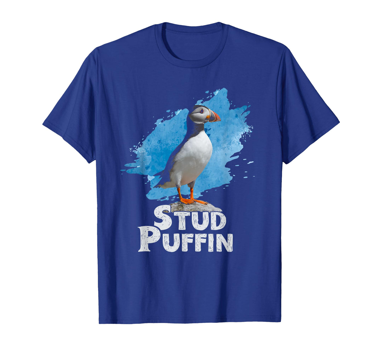 Stud Puffin Pajamas Retro Vintage Style Stud Puffin Bird T-Shirt
