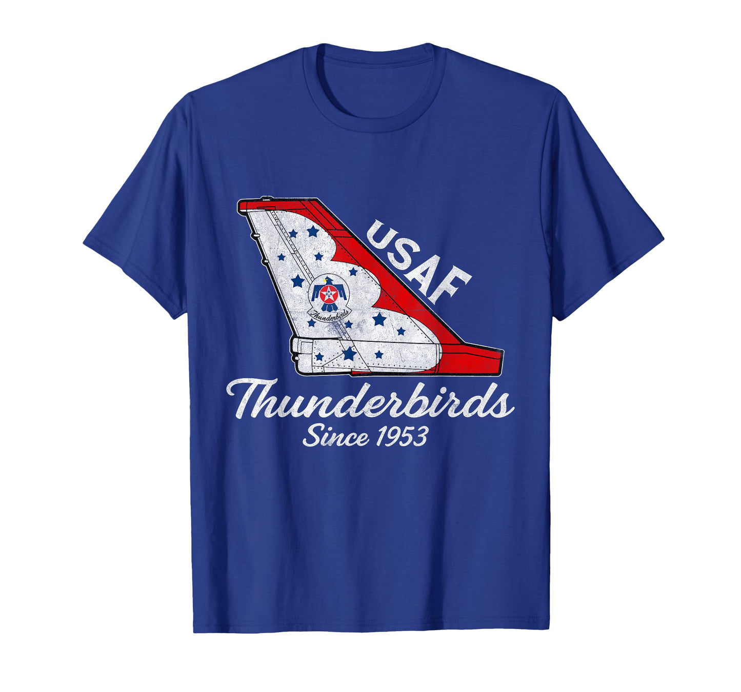 USAF Thunderbirds F16 57th Wing Vintage Airshow Gift Tee T-Shirt